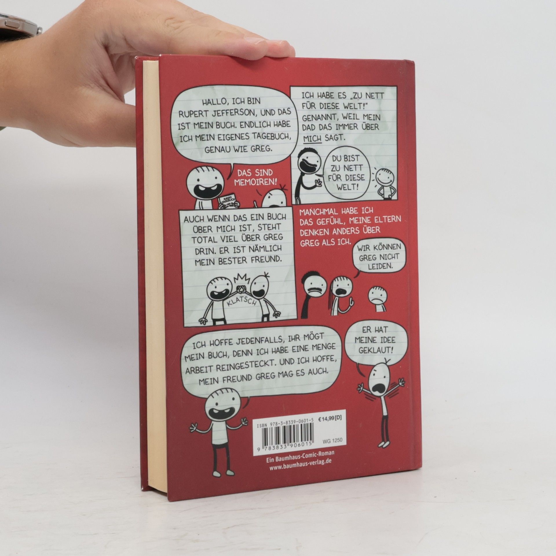 Jeff Kinney Ruperts Tagebuch: Zu nett für diese Welt! Jetzt rede ich!