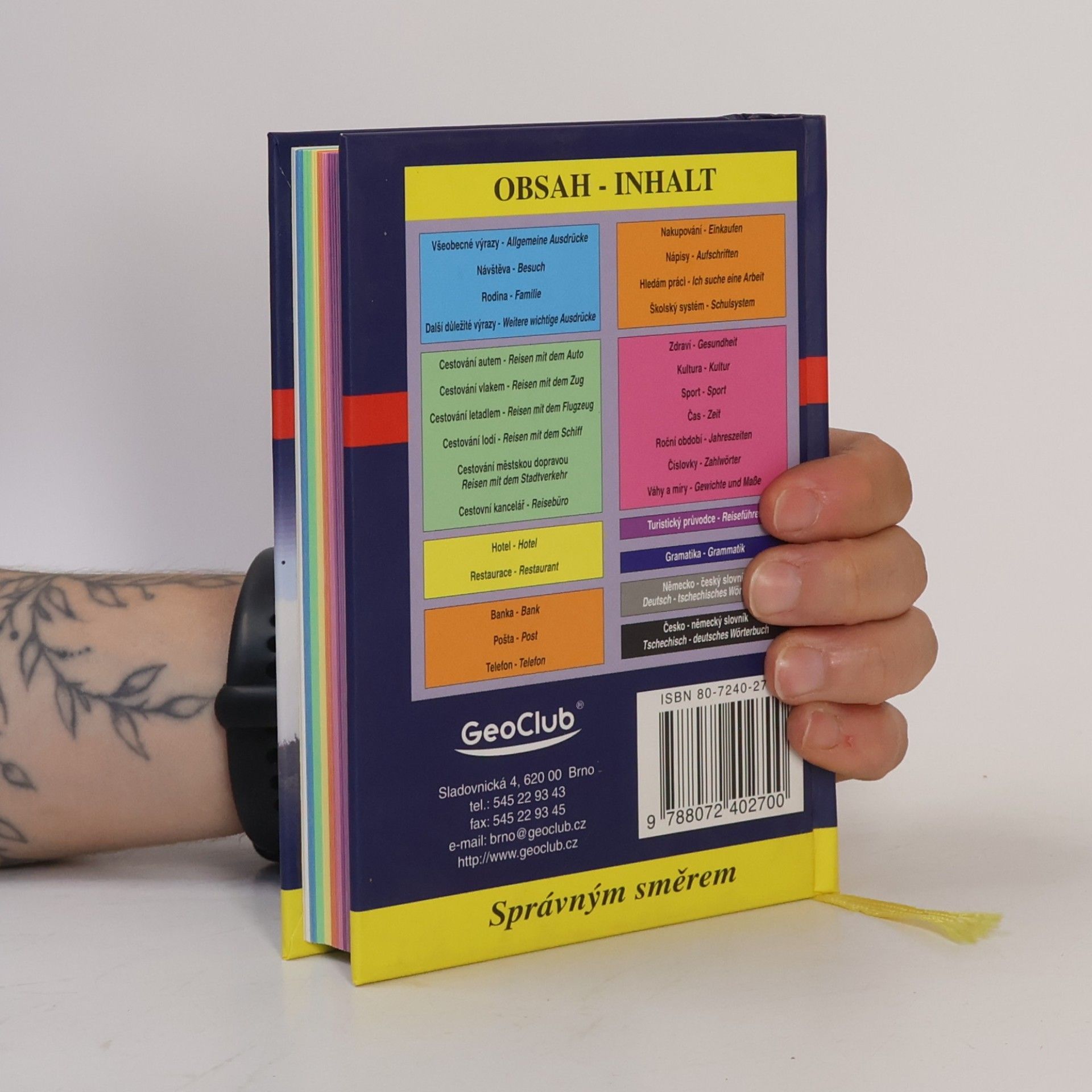 Jana Navrátilová Němčina: Tschechisch - Deutsch Sprachführer & Wöterbuch: konverzace, turistický průvodce, gramatika, slovník