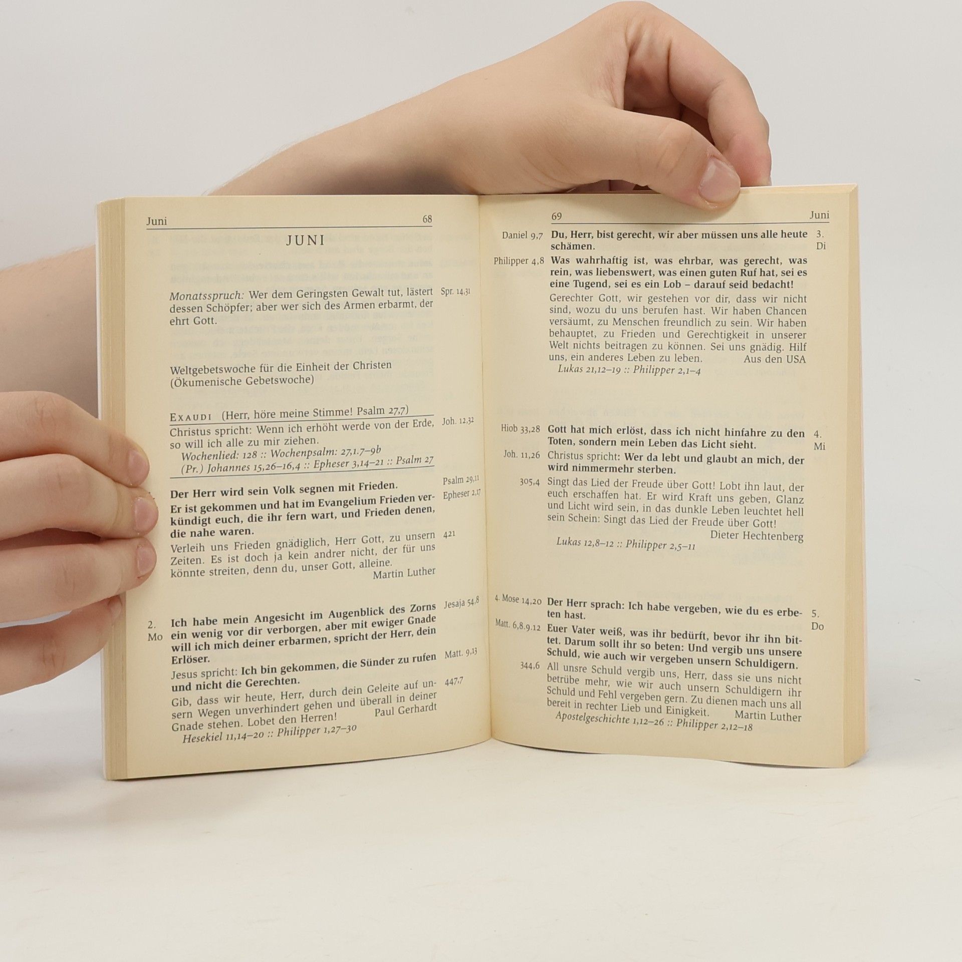 Moravian Church Die täglichen Losungen und Lehrtexte der Brüdergemeine für das Jahr 2003