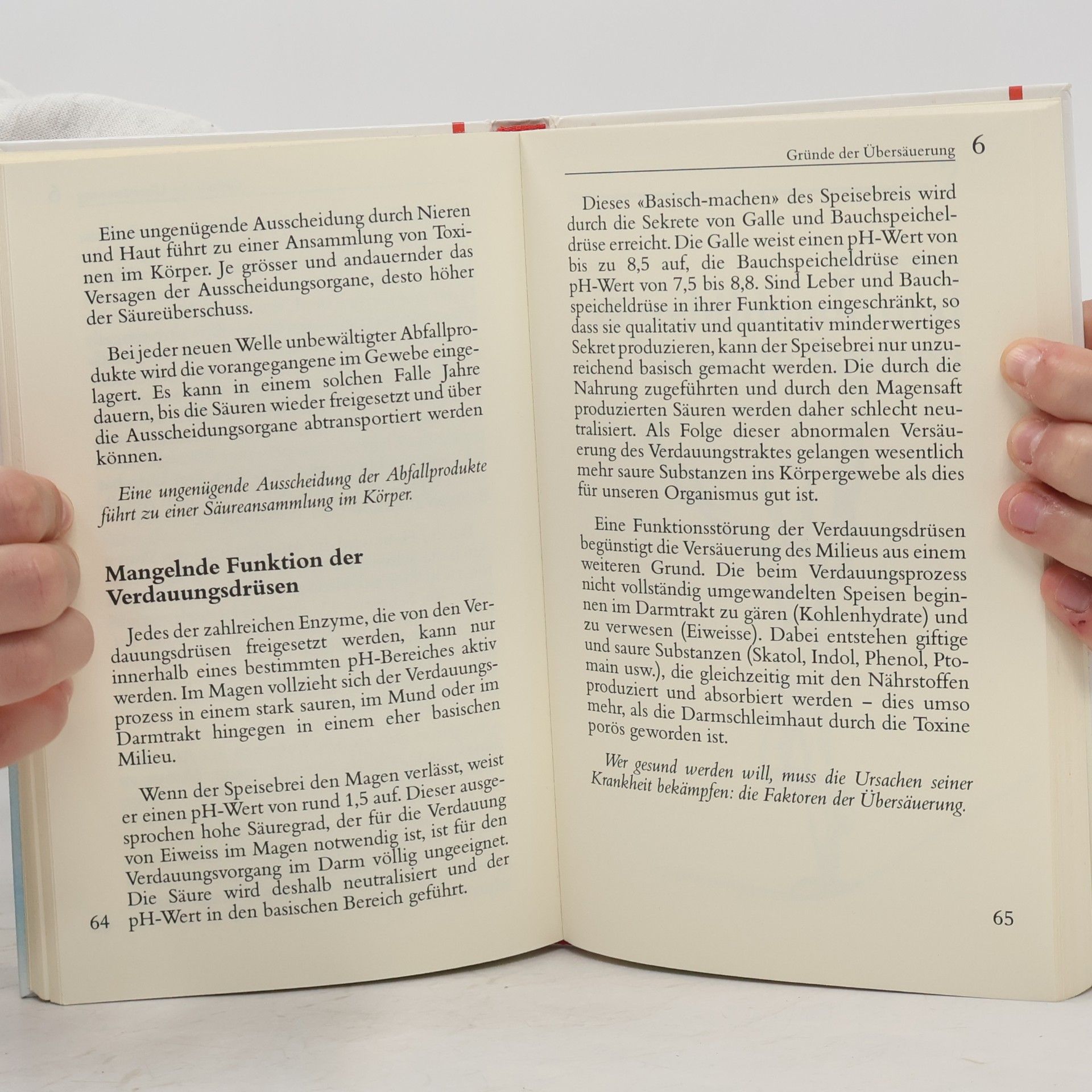 Christopher Vasey Das Säure-Basen-Gleichgewicht