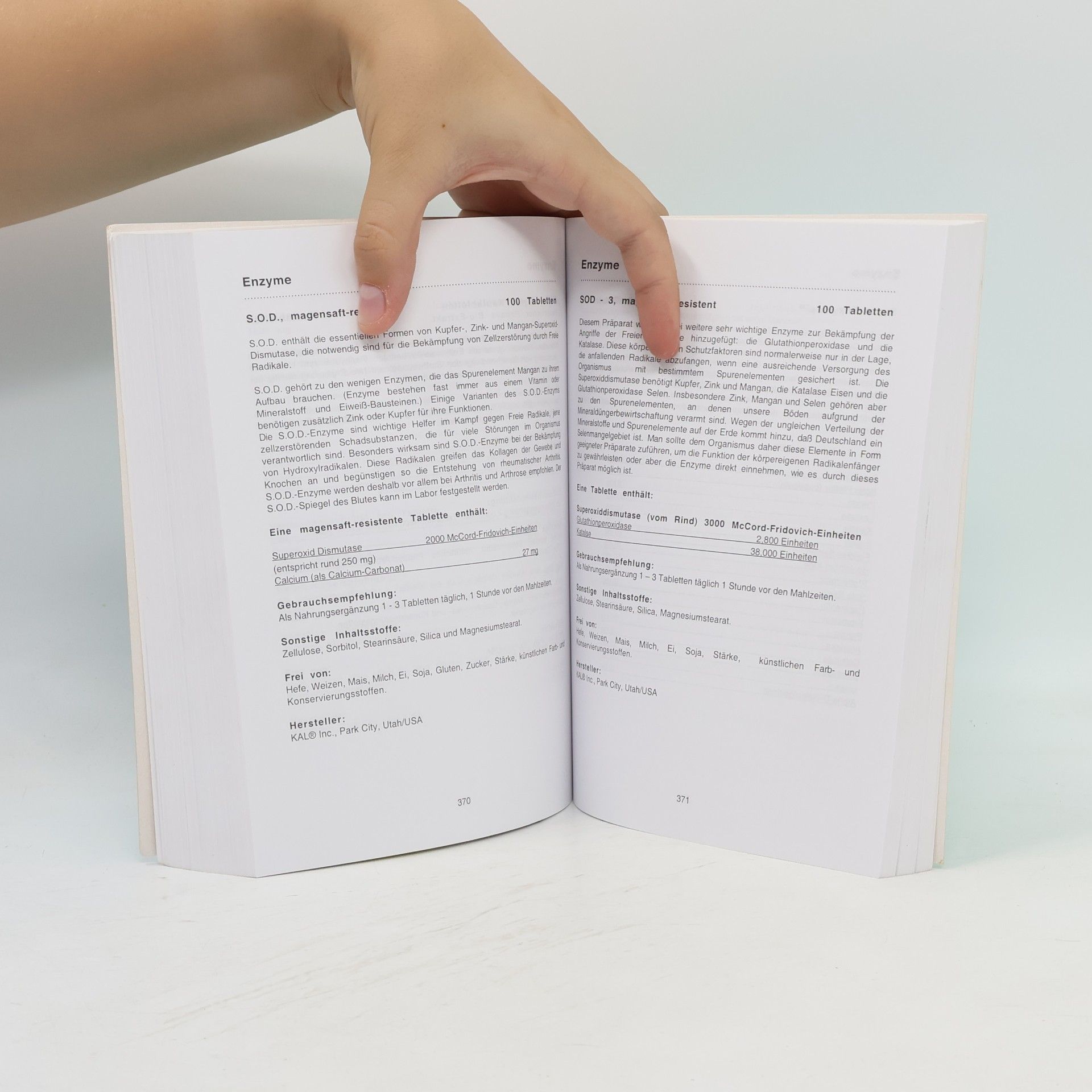 Dieter Henrichs Handbuch Nähr- & Vitalstoffe