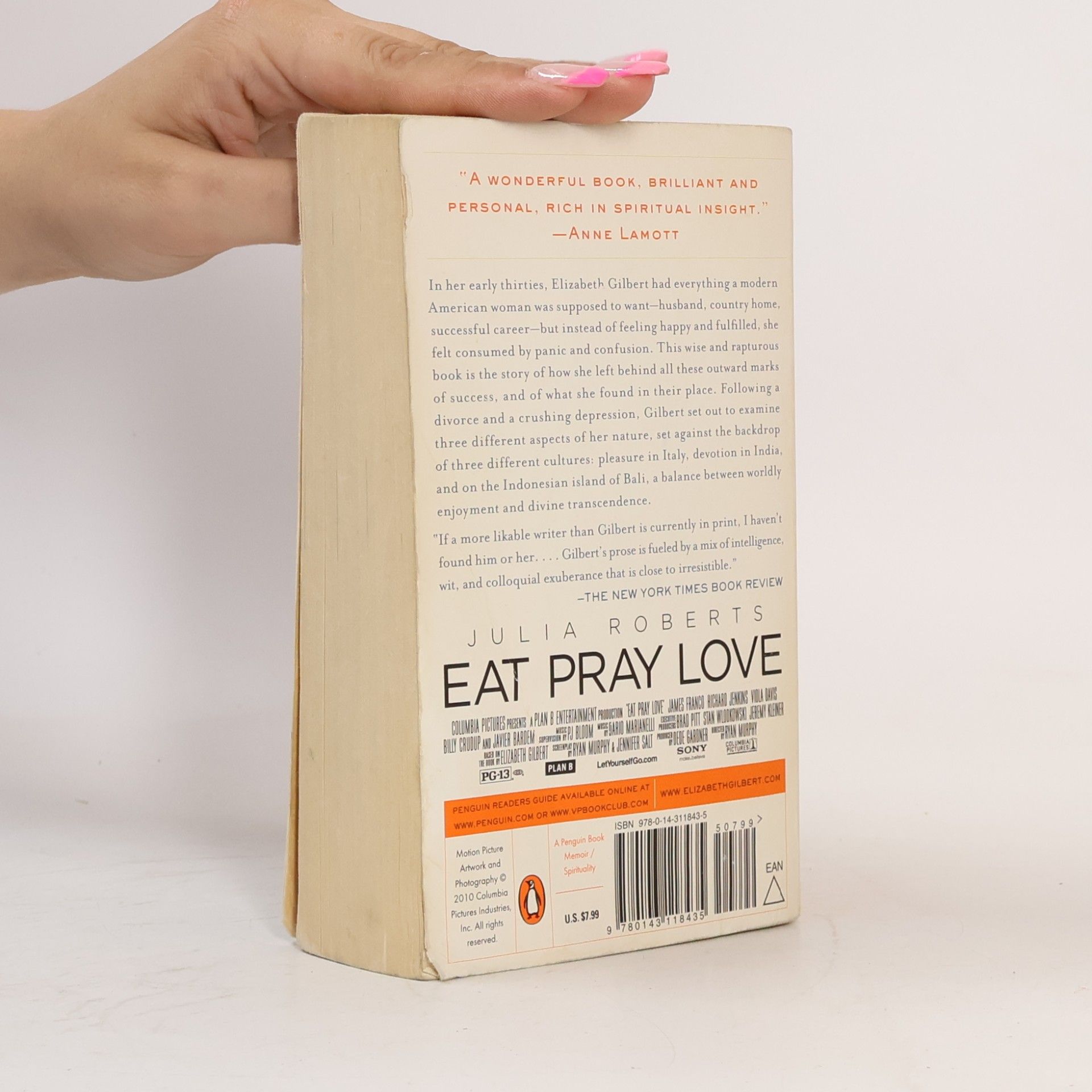 Elizabeth Gilbert Eat, Pray, love