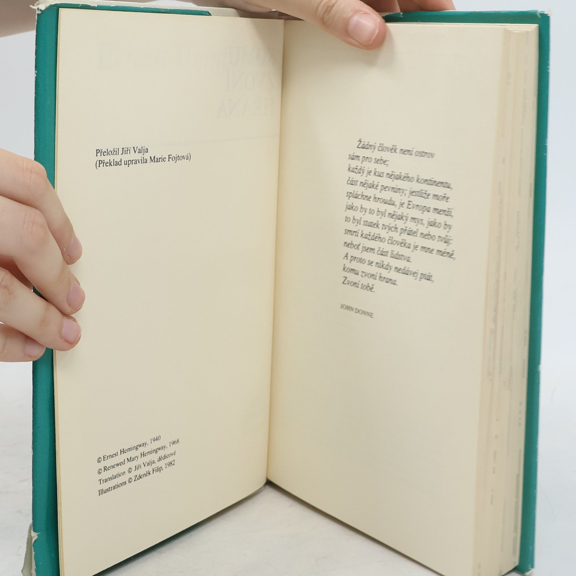 Ernest Hemingway Komu zvoní hrana