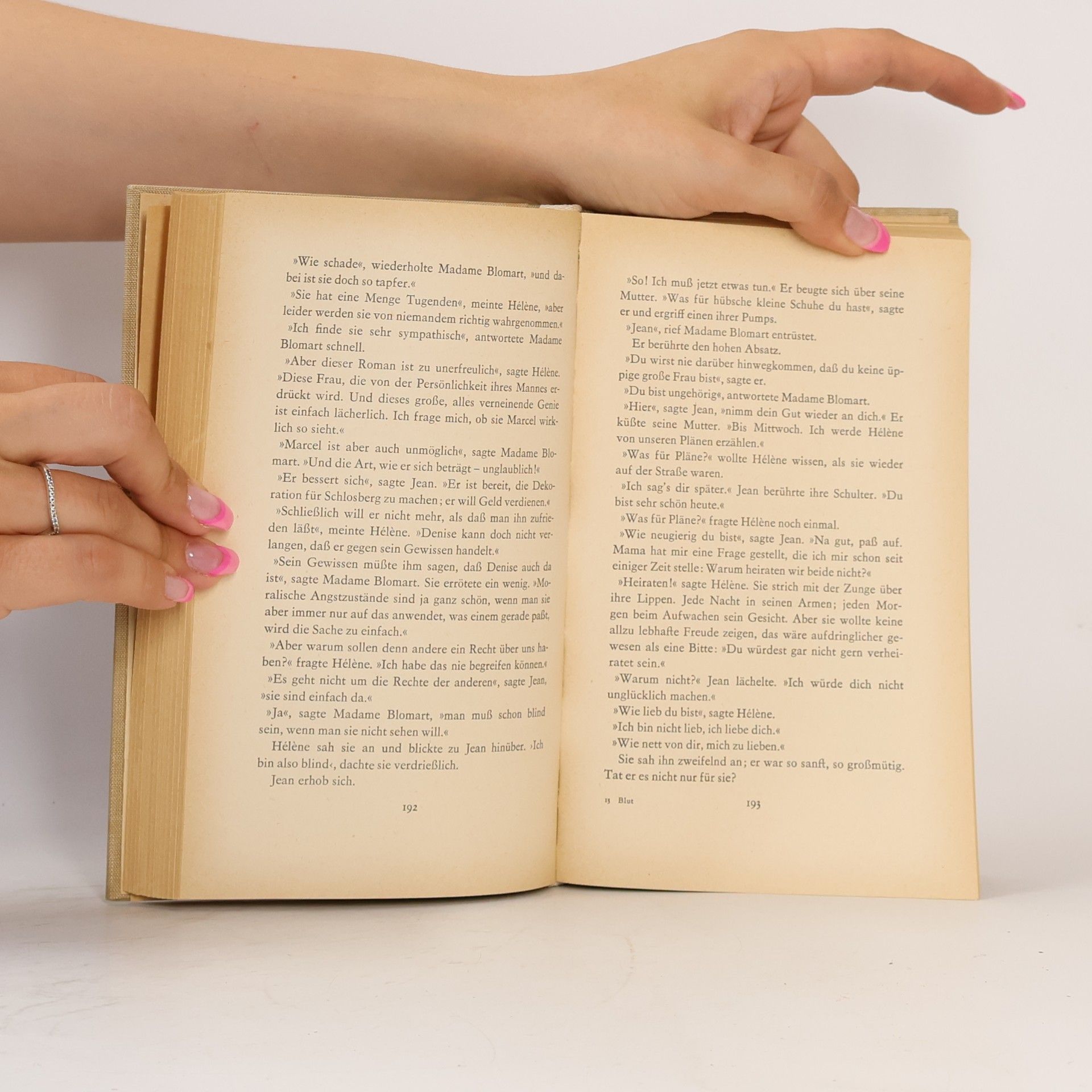 Simone Beauvoir Das Blut der anderen
