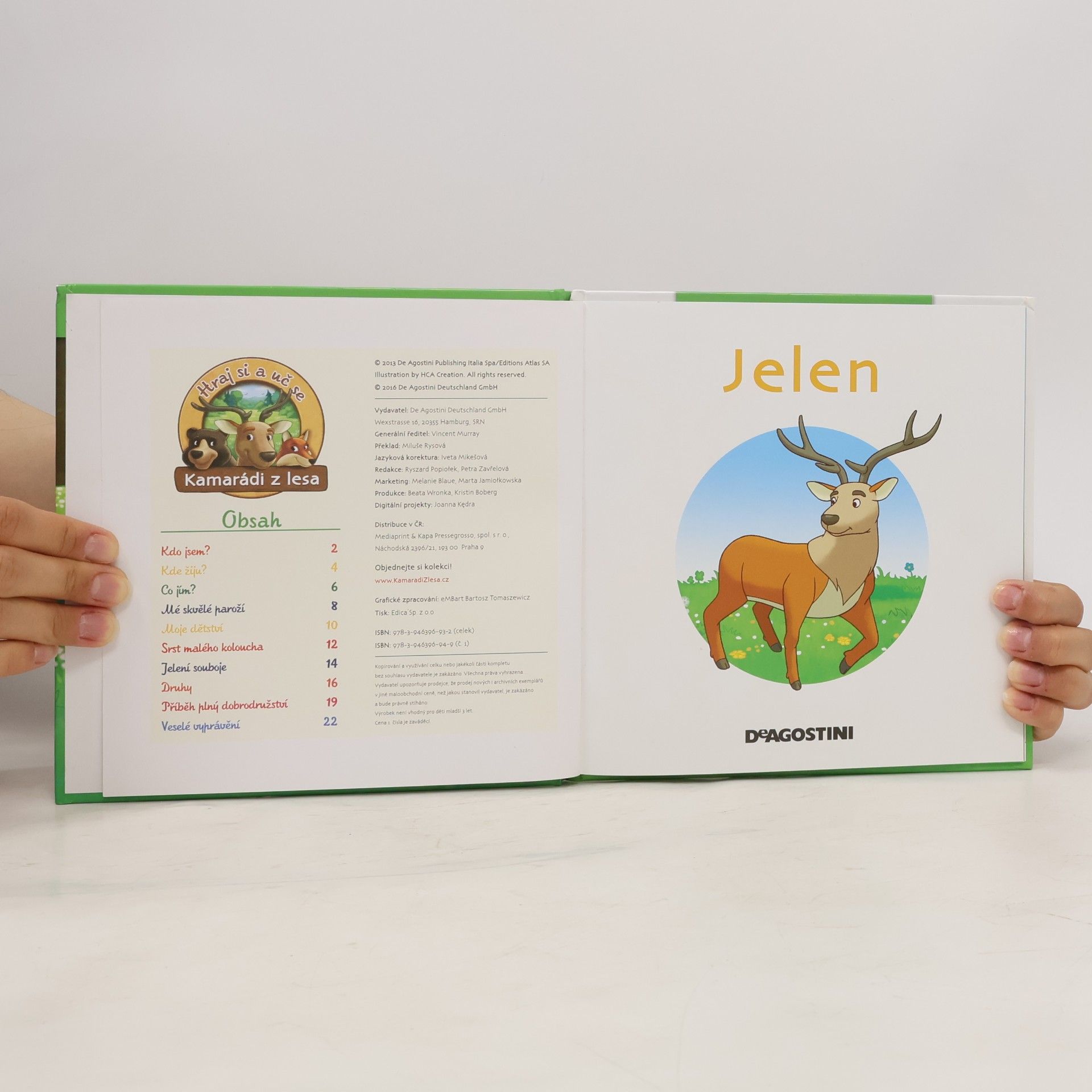 Kolektiv autorů Bydlím v lese 1. Jelen
