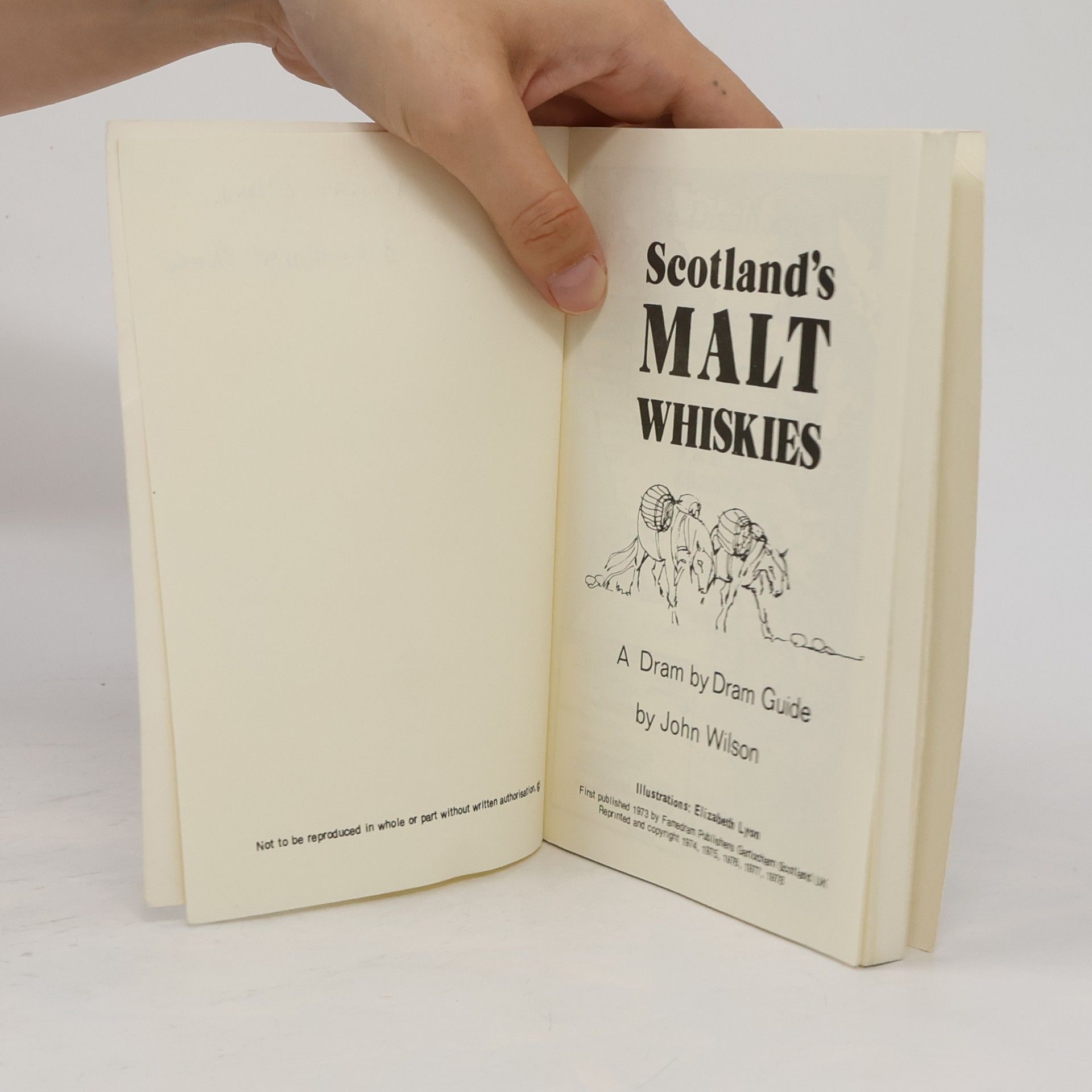 John David Wilson Scotland's Malt Whiskies