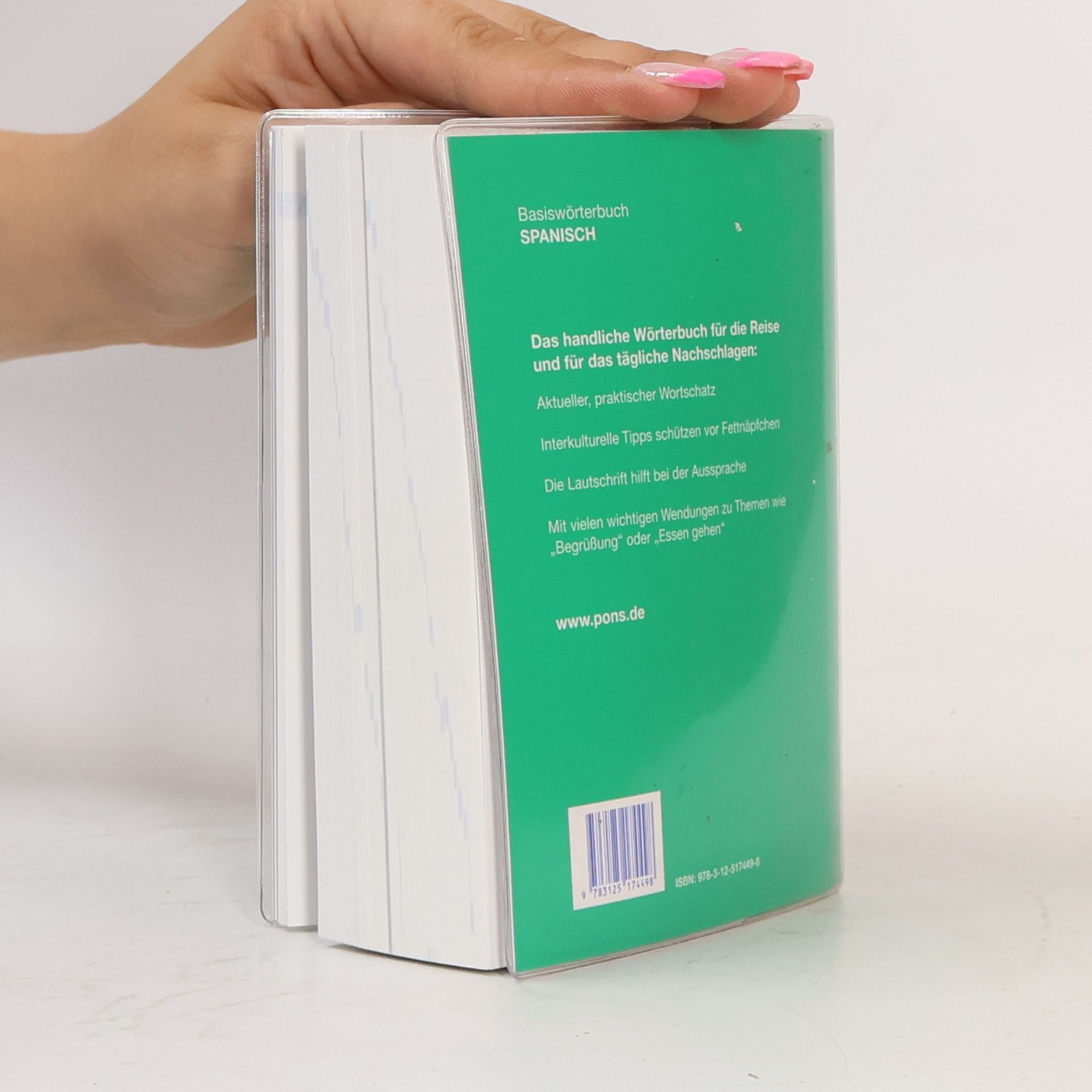 Rosa María Estrada García PONS Basiswörterbuch Spanisch-Deutsch, Deutsch-Spanisch
