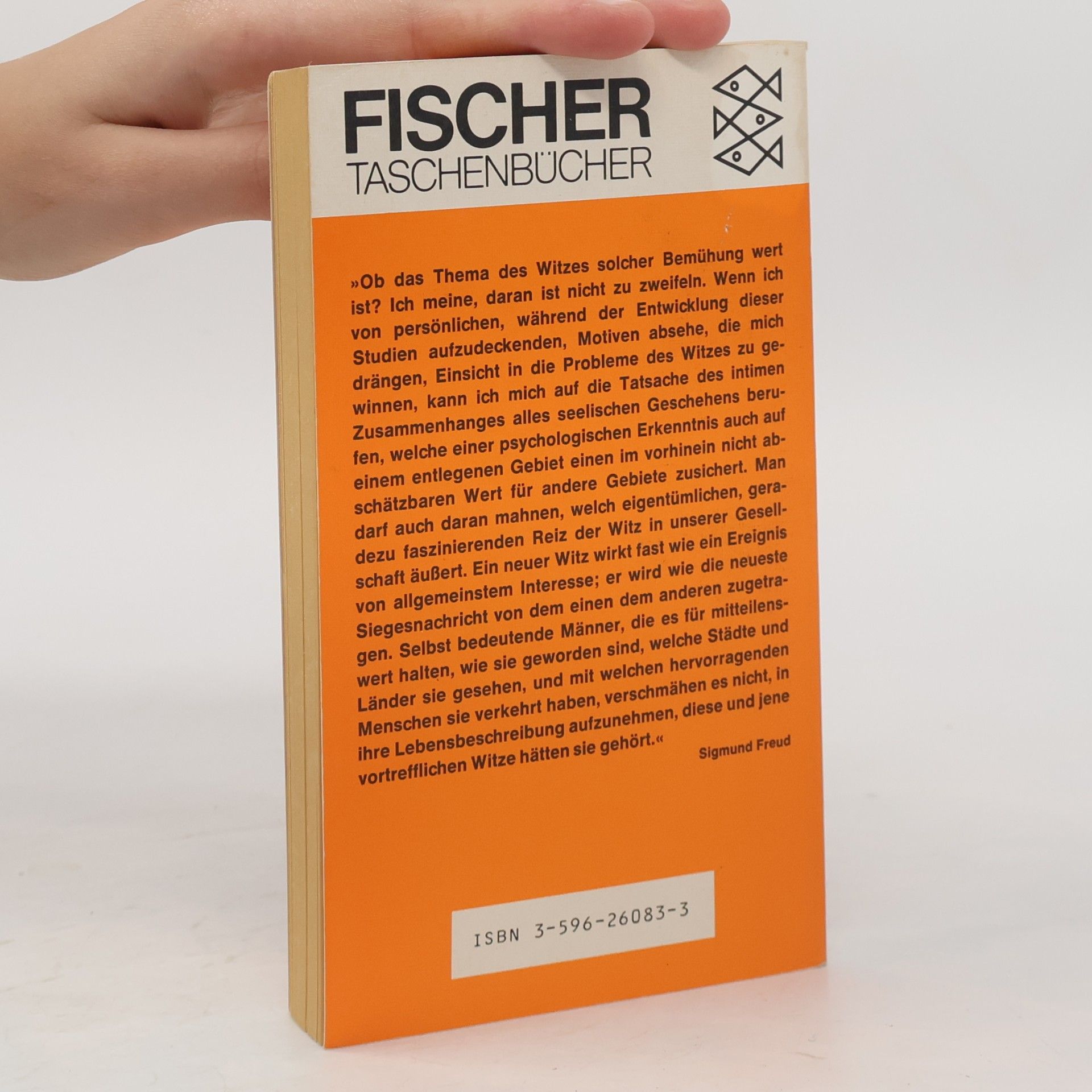 Sigmund Freud Der Witz und seine Beziehung zum Unbewussten