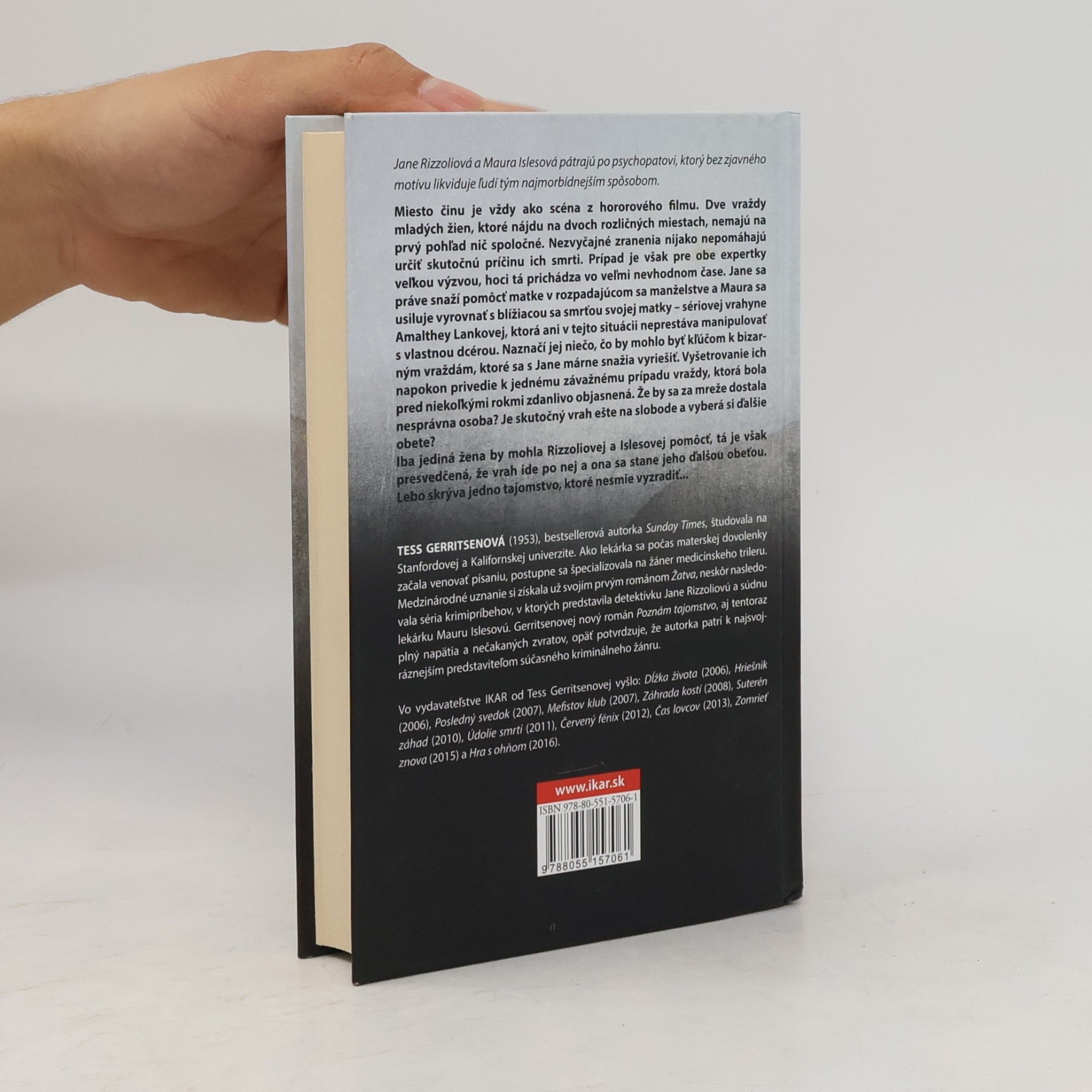 Tess Gerritsen Poznám tajomstvo