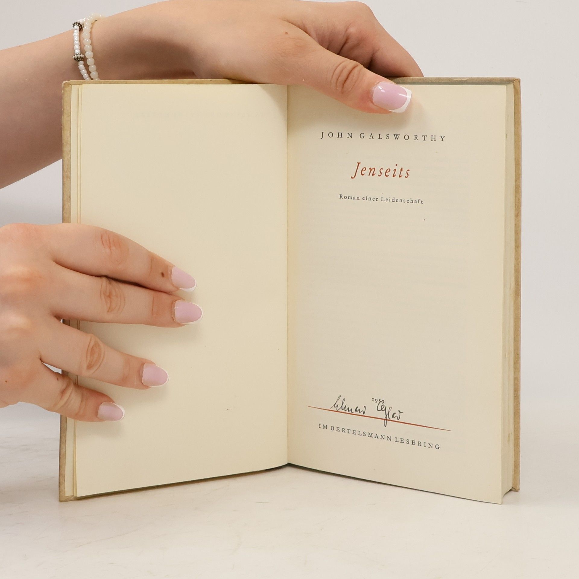 John Galsworthy Jenseits