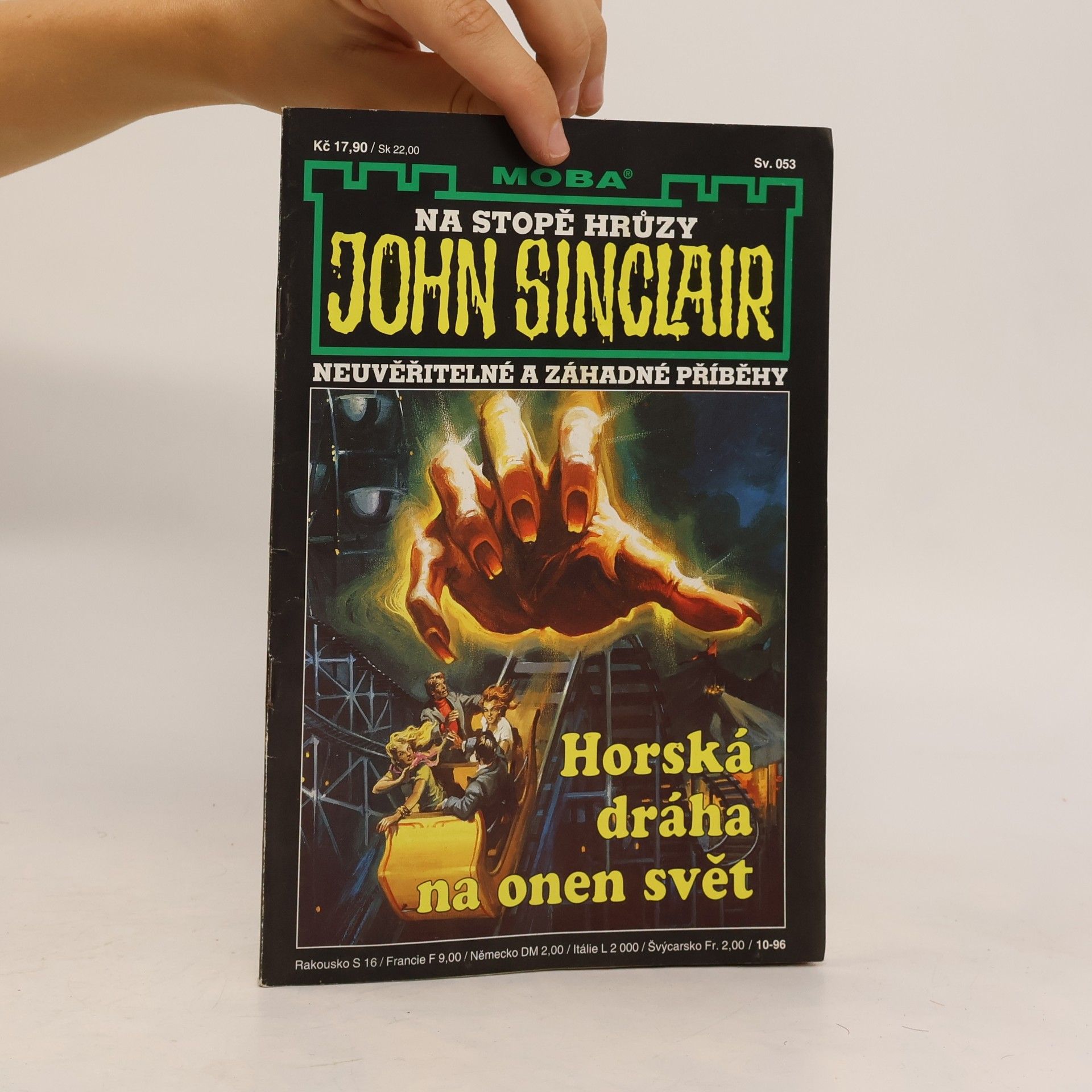 Jason Dark Horská dráha na onen svět