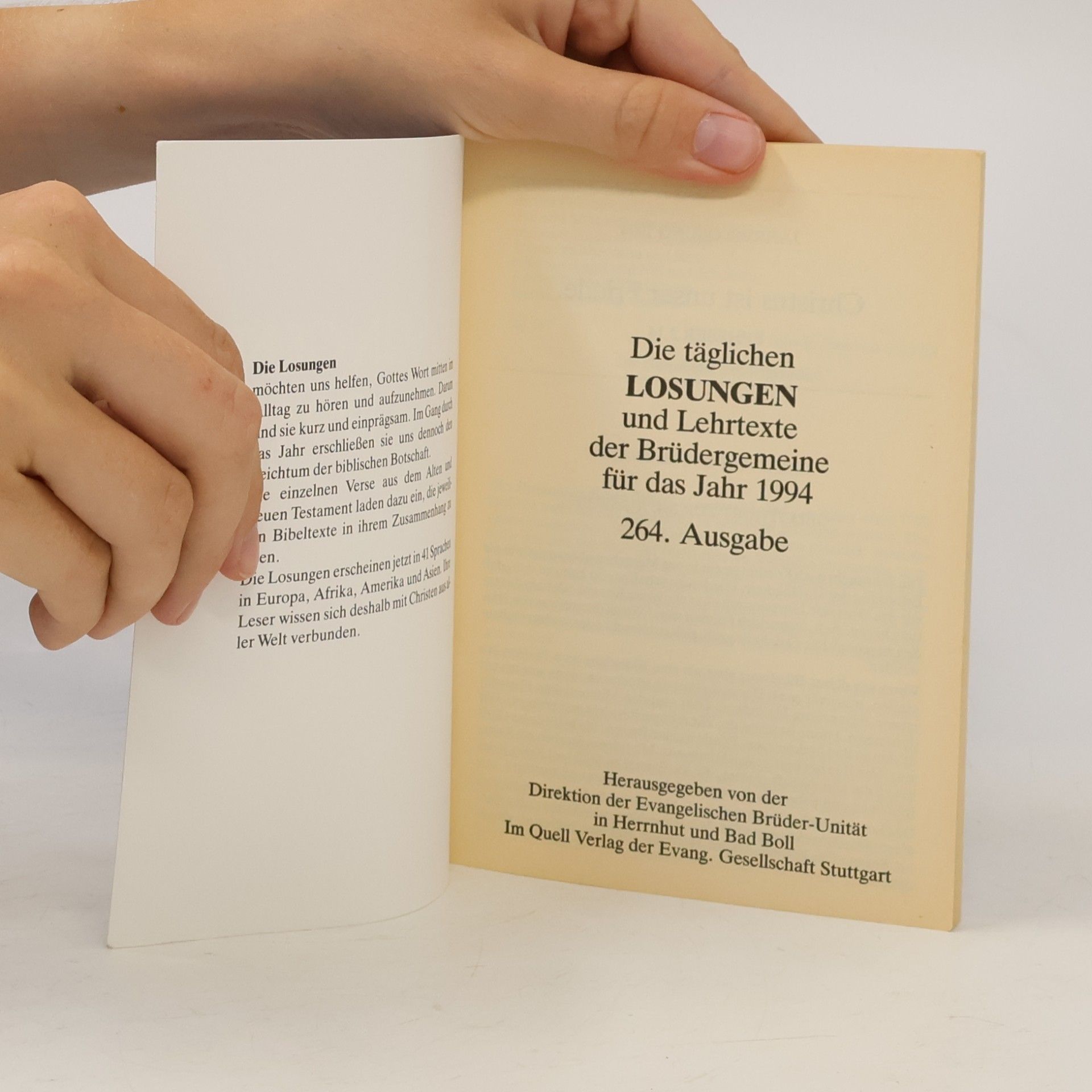Autorenkollektiv Losungen 1994