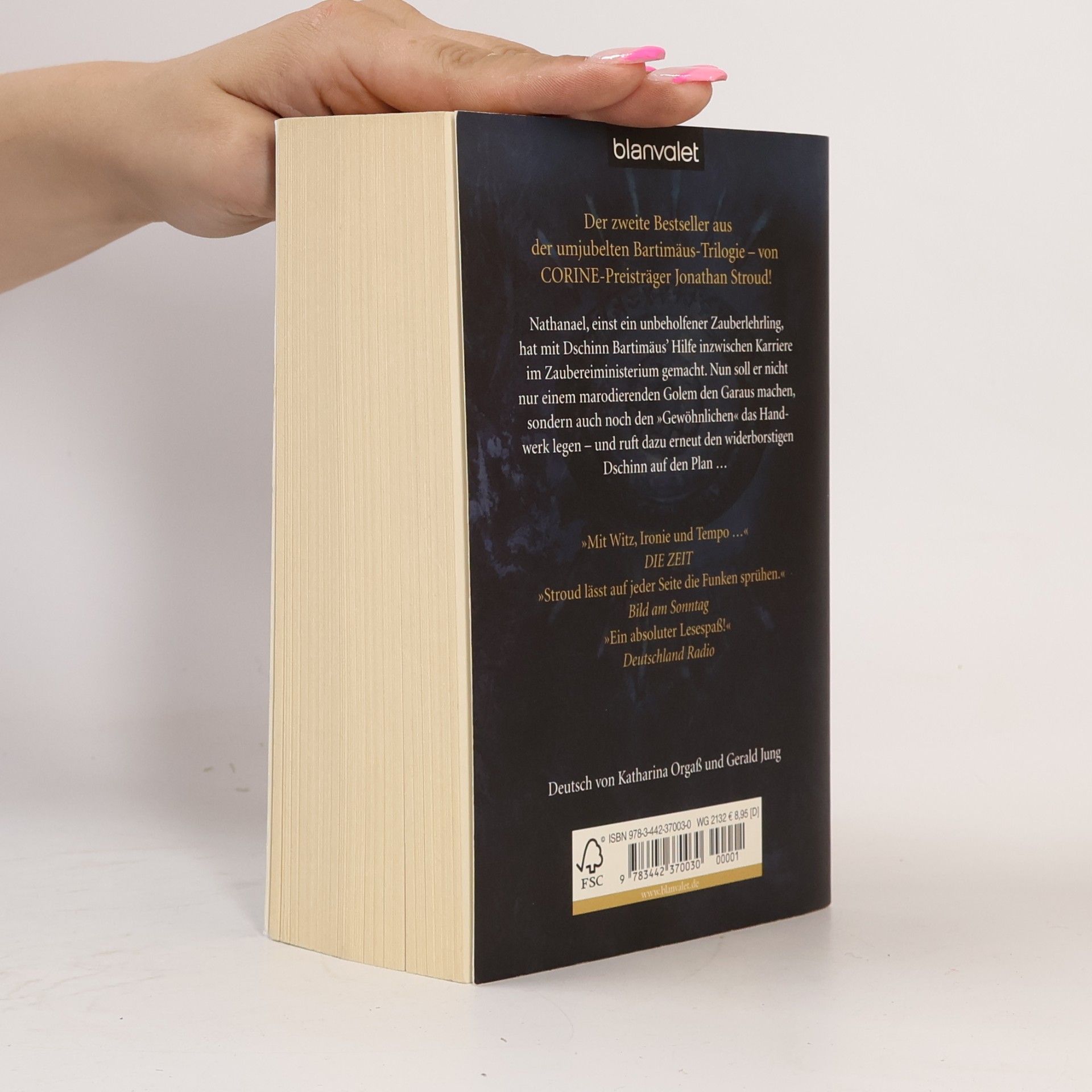 Jonathan Stroud Bartimäus: Das Auge des Golem