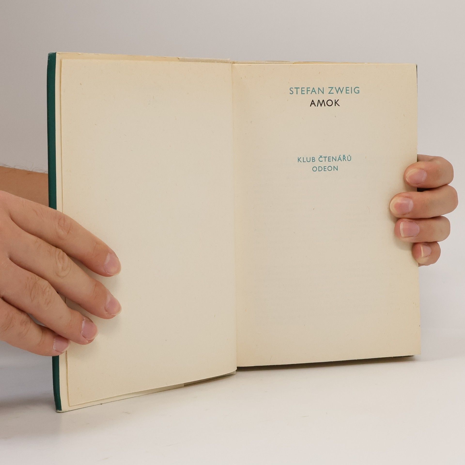 Stefan Zweig Amok