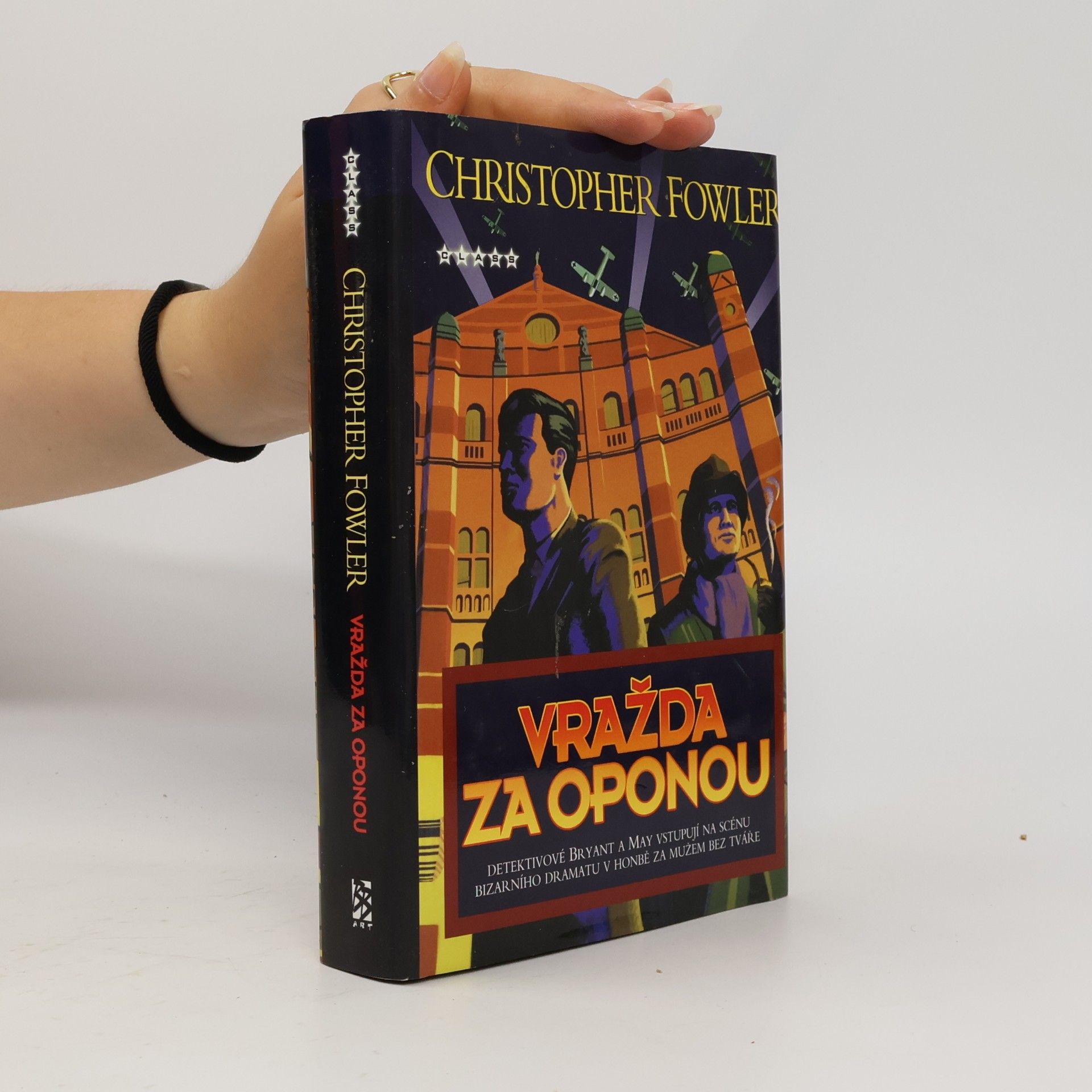 Christopher Fowler Vražda za oponou