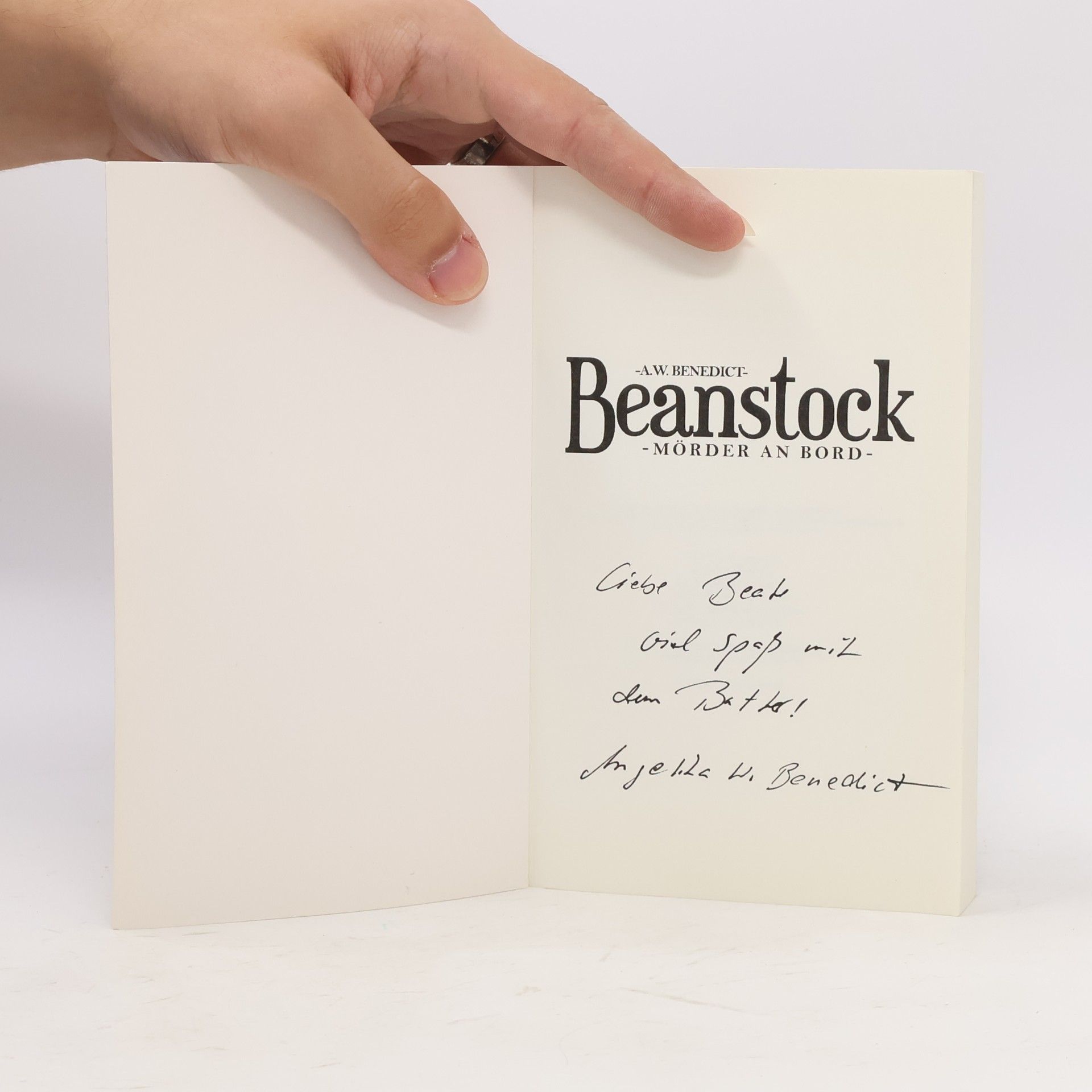 A. W. Benedict Beanstock - Mörder an Bord (4. Buch)