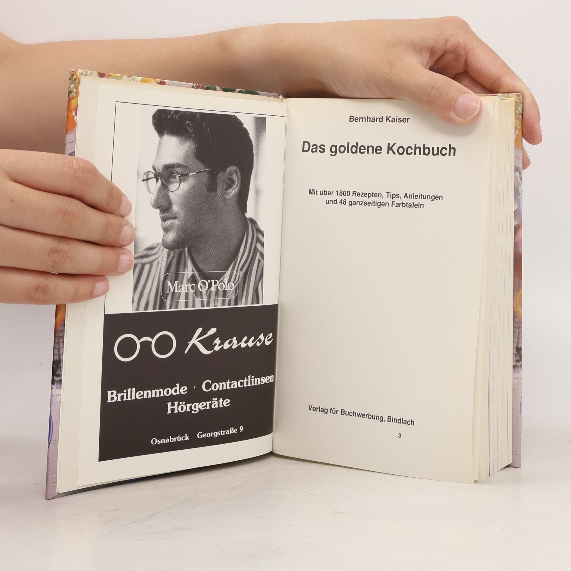 Bernhard Kaiser Das goldene Kochbuch