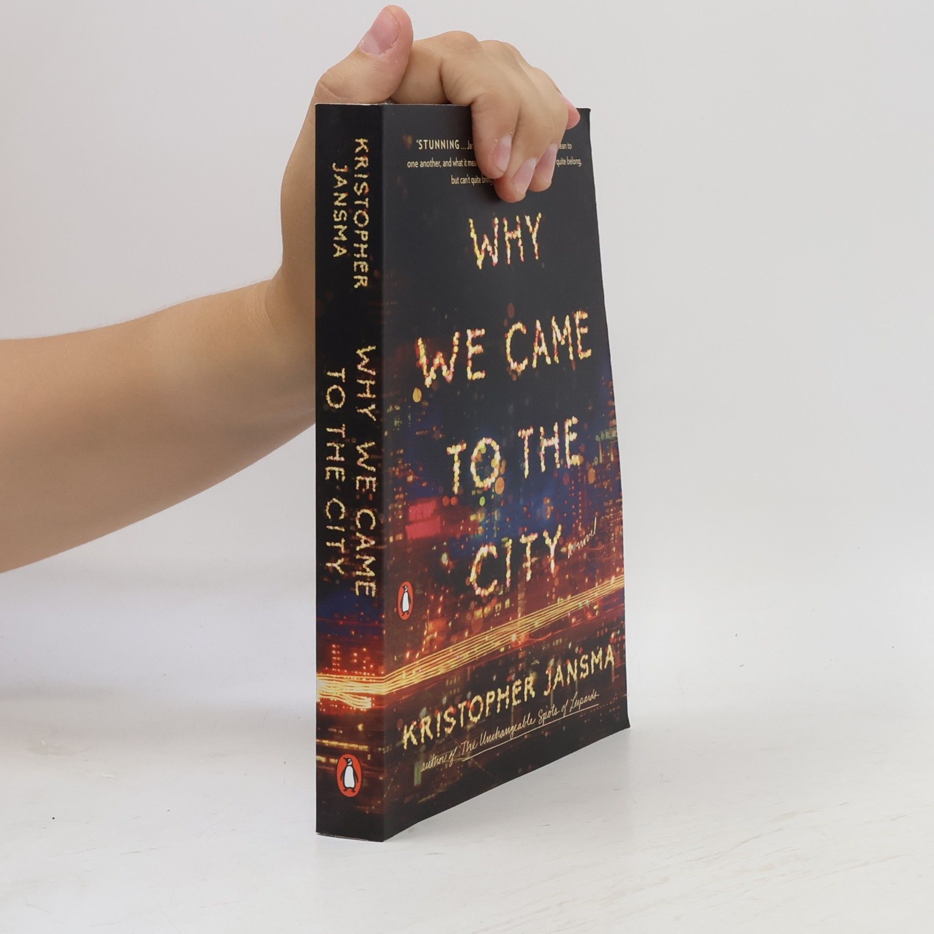 Kristopher Jansma Why We Came to the City