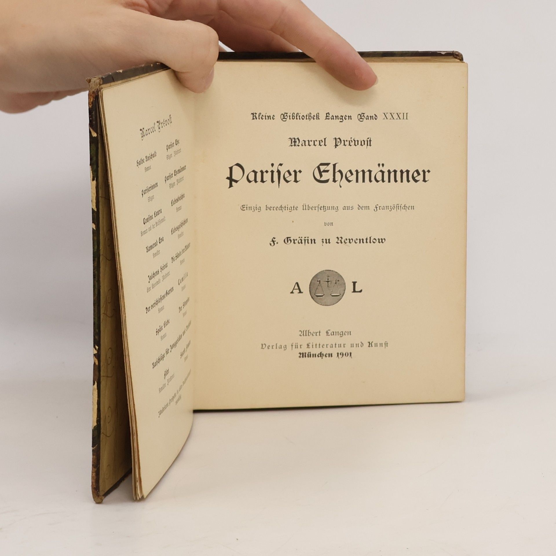 Marcel Prévost Pariser Ehemänner