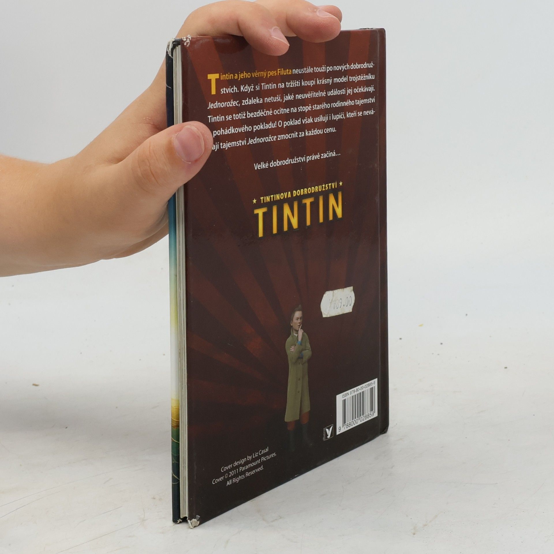 Stephanie Peters Tintin: kniha k filmu