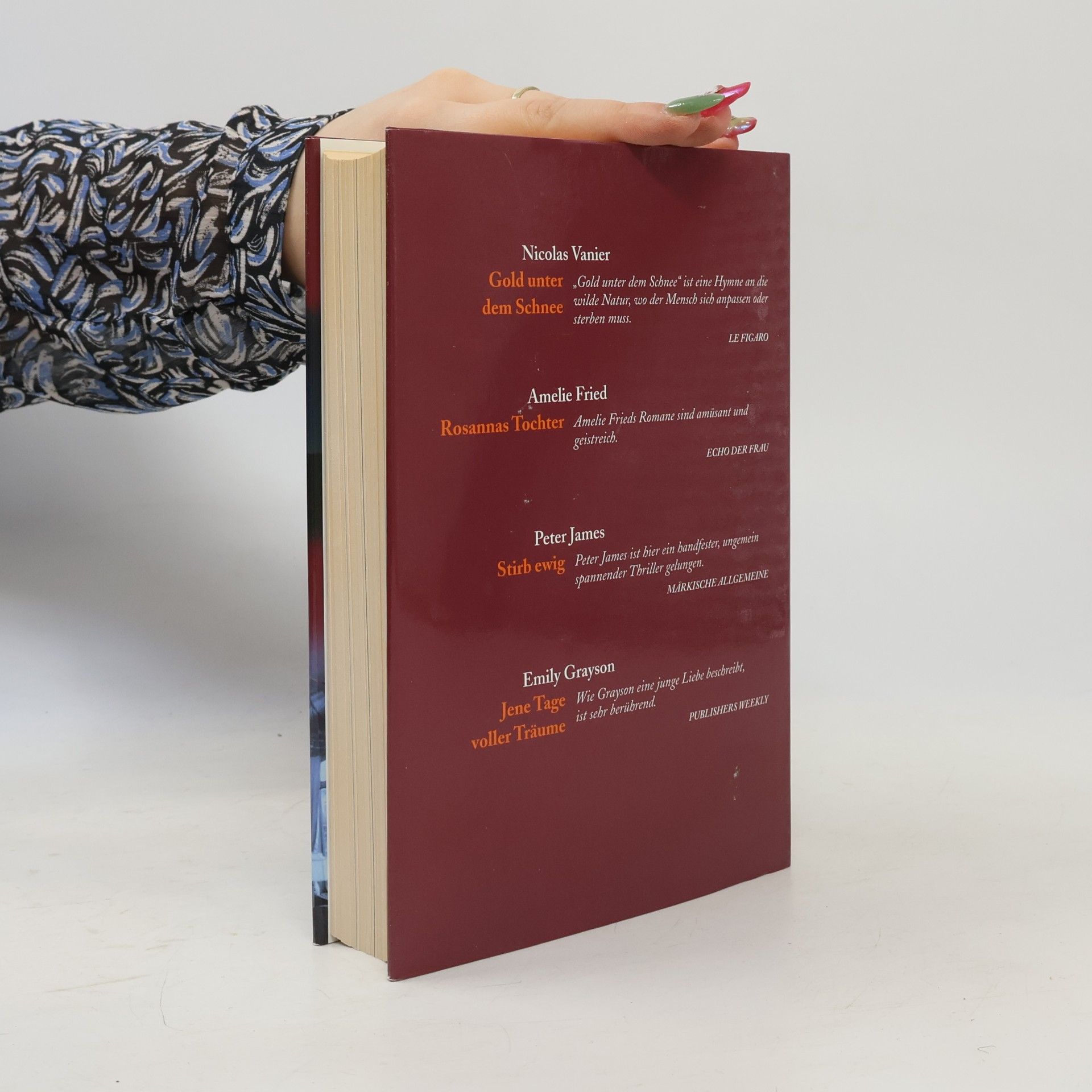 Autorenkollektiv Reader's Digest Auswahlbücher. Gold unter Schnee. Rosannas Tochter. Stirb Ewig. Jenetage voller Träume