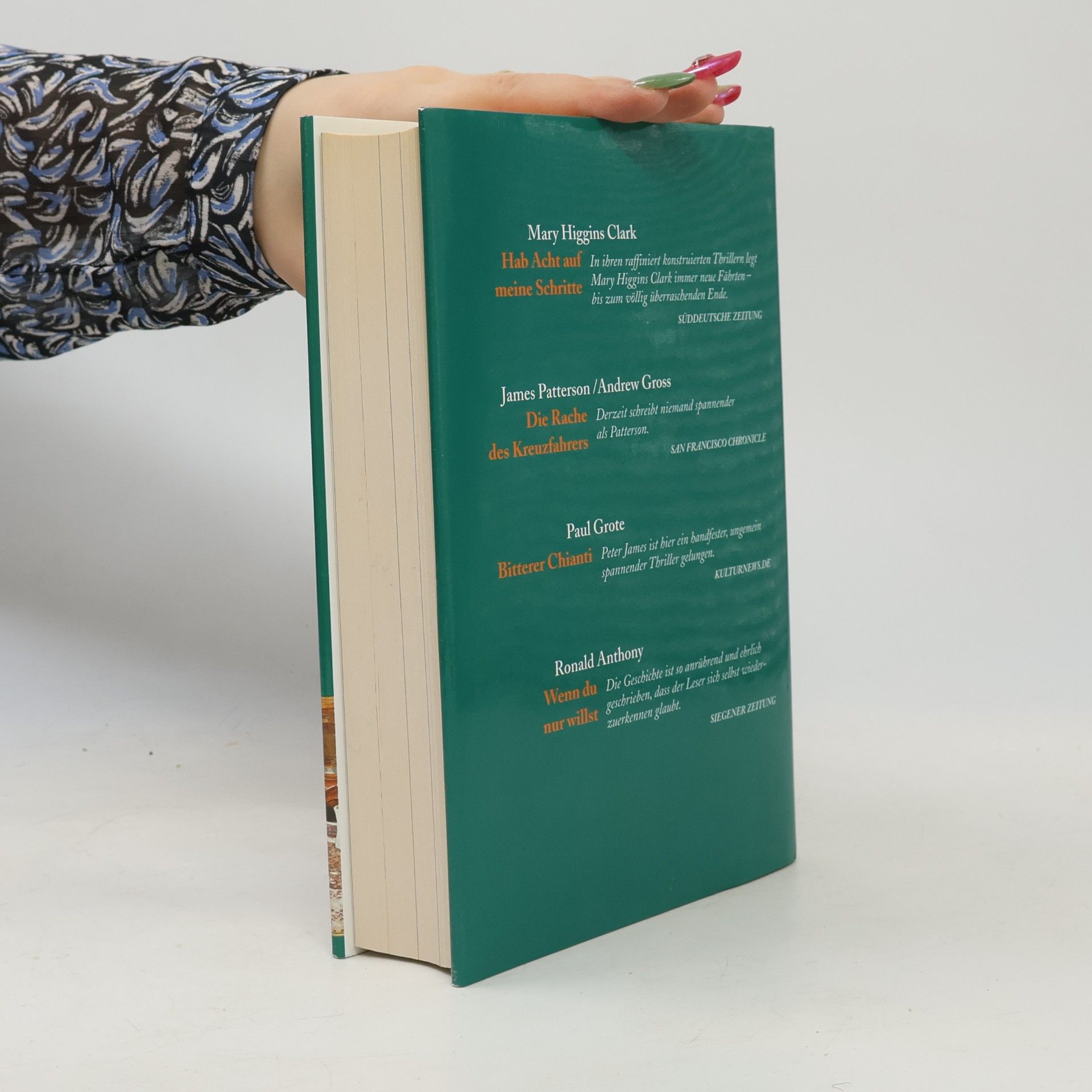 Various authors Reader´s Digest Auswahlbücher. Hab acht auf meine Schritte. Die Rache des Kreuzfahrers. Bitterer Chianti. Wenn du nur willst