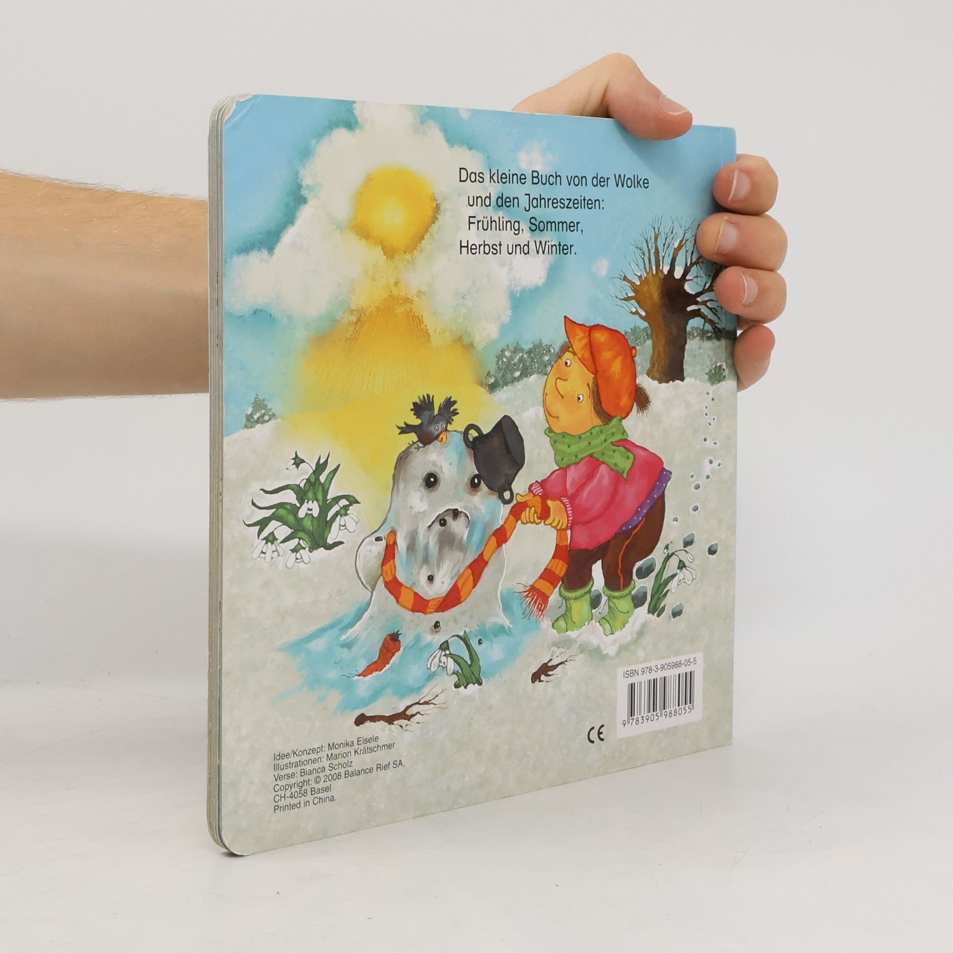Monika Eisele Das kleine Buch von der Wolke und den Jahreszeiten: Frühling, Sommer, Herbst und Winter