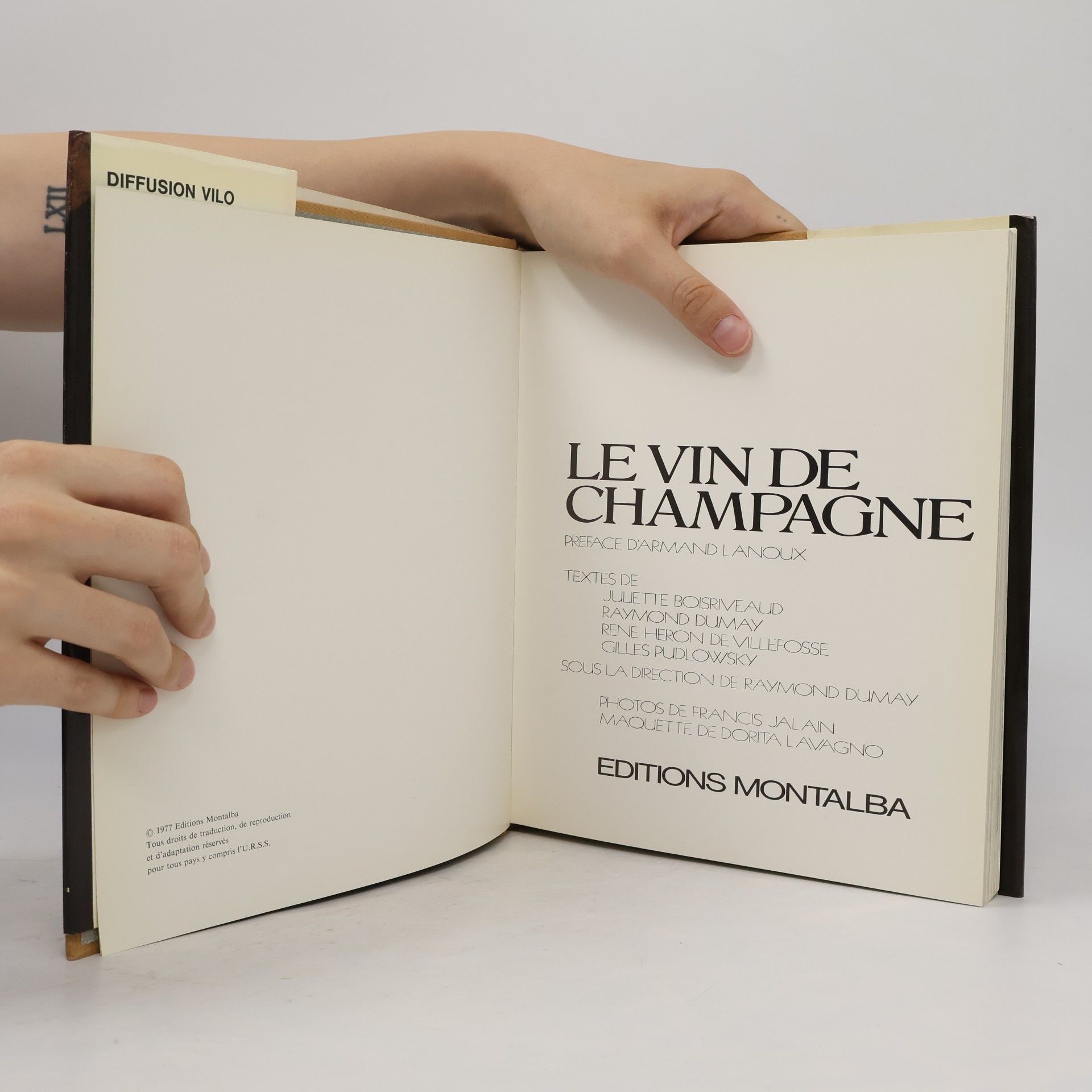 Autorenkollektiv Le vin de Champagne