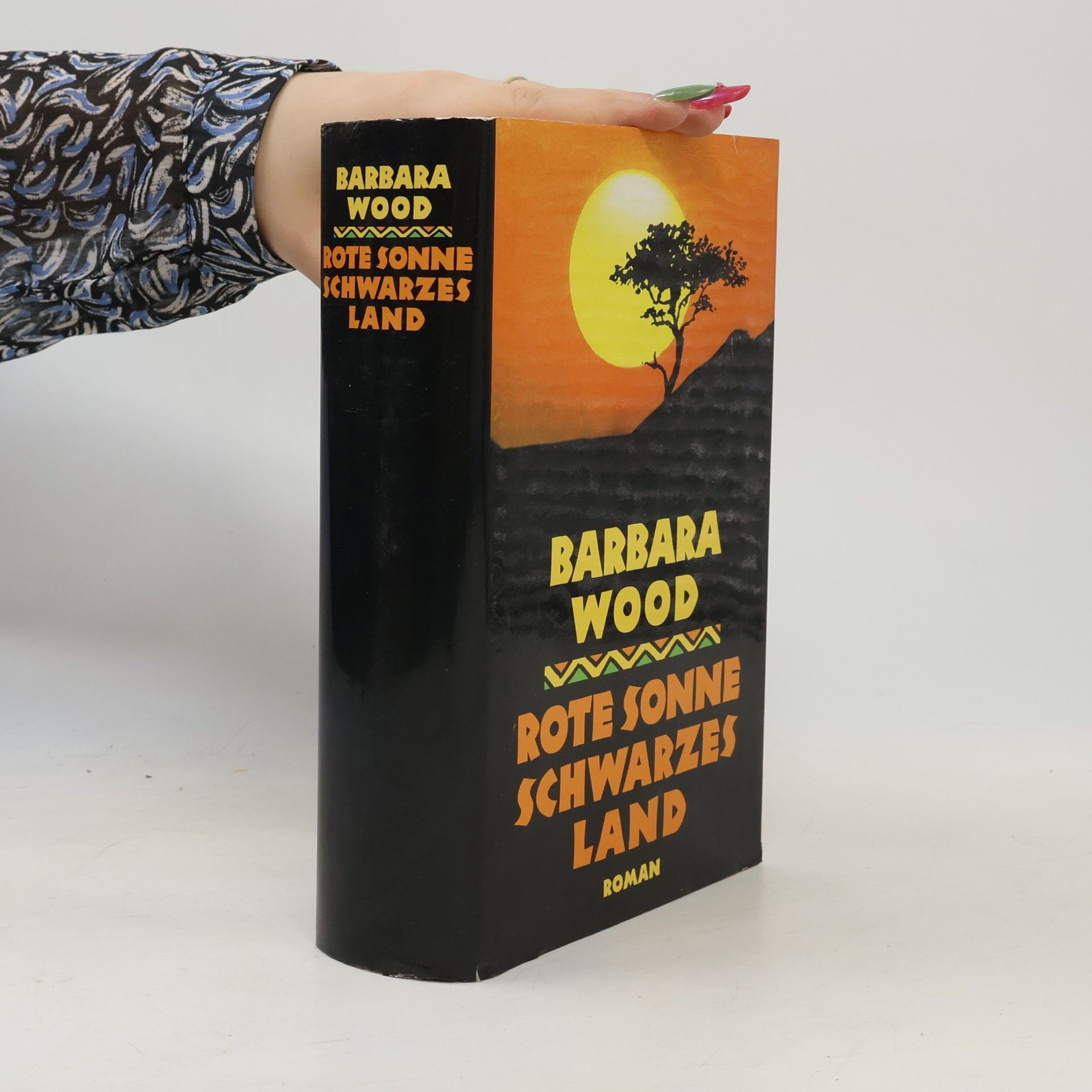 Barbara Wood Rote Sonne, schwarzes Land