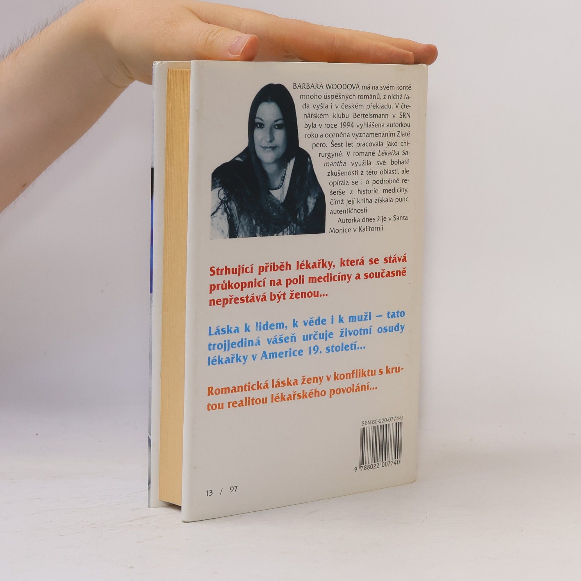 Barbara Wood Lékařka Samantha