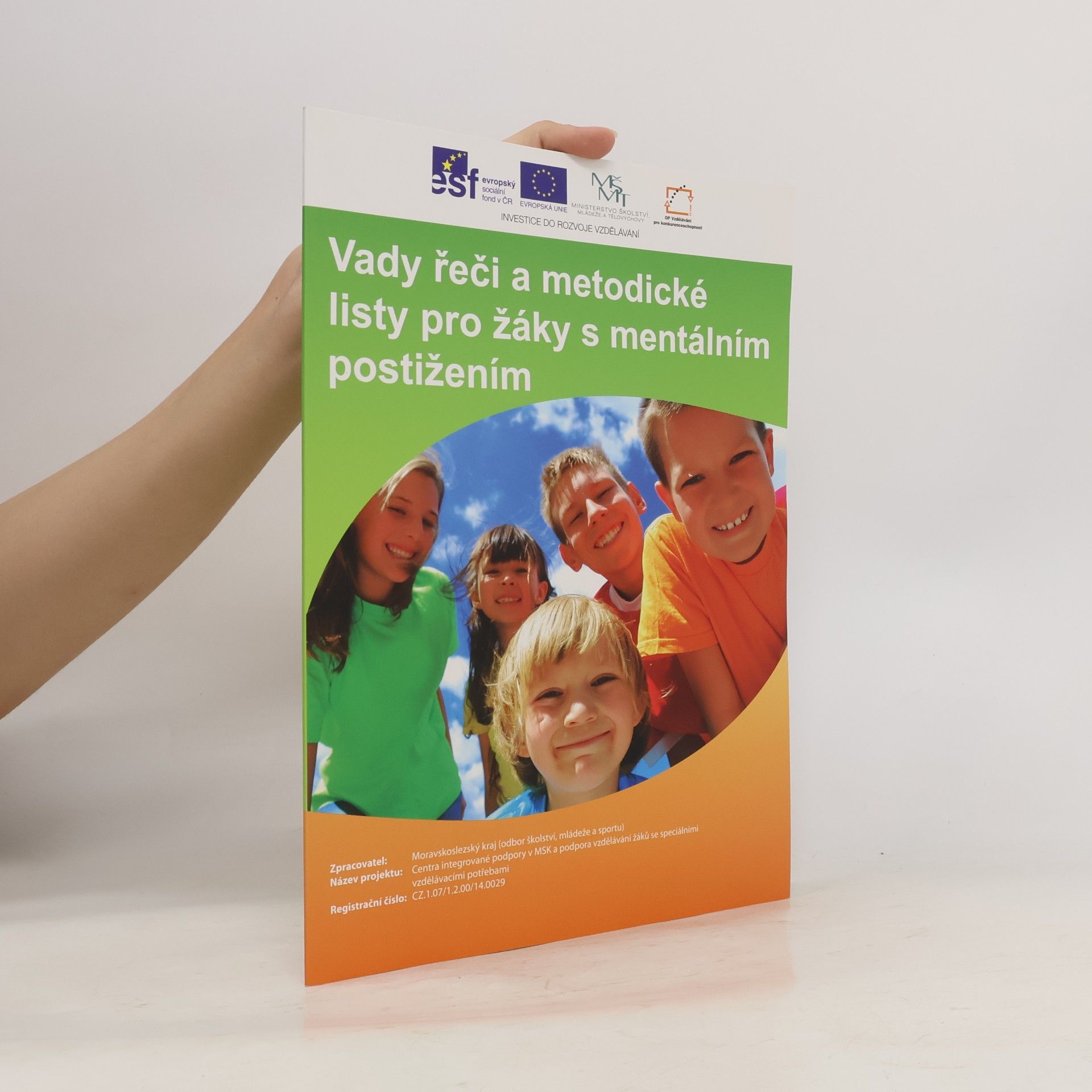 Auteurscollectief Vady řeči a metodické listy pro žáky s mentálním postižením