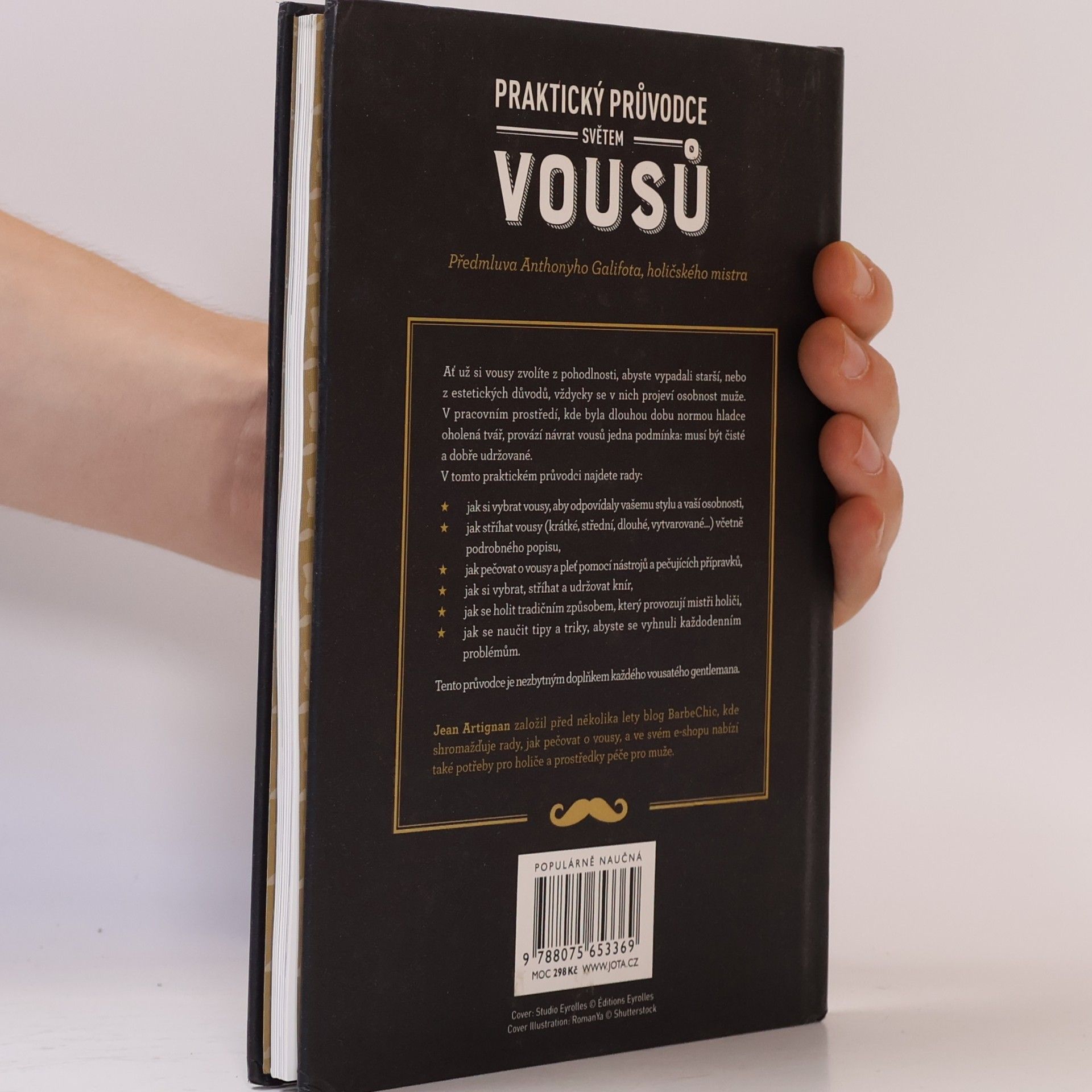 Jean Artignan Praktický průvodce světem vousů. Výběr, střih, péče