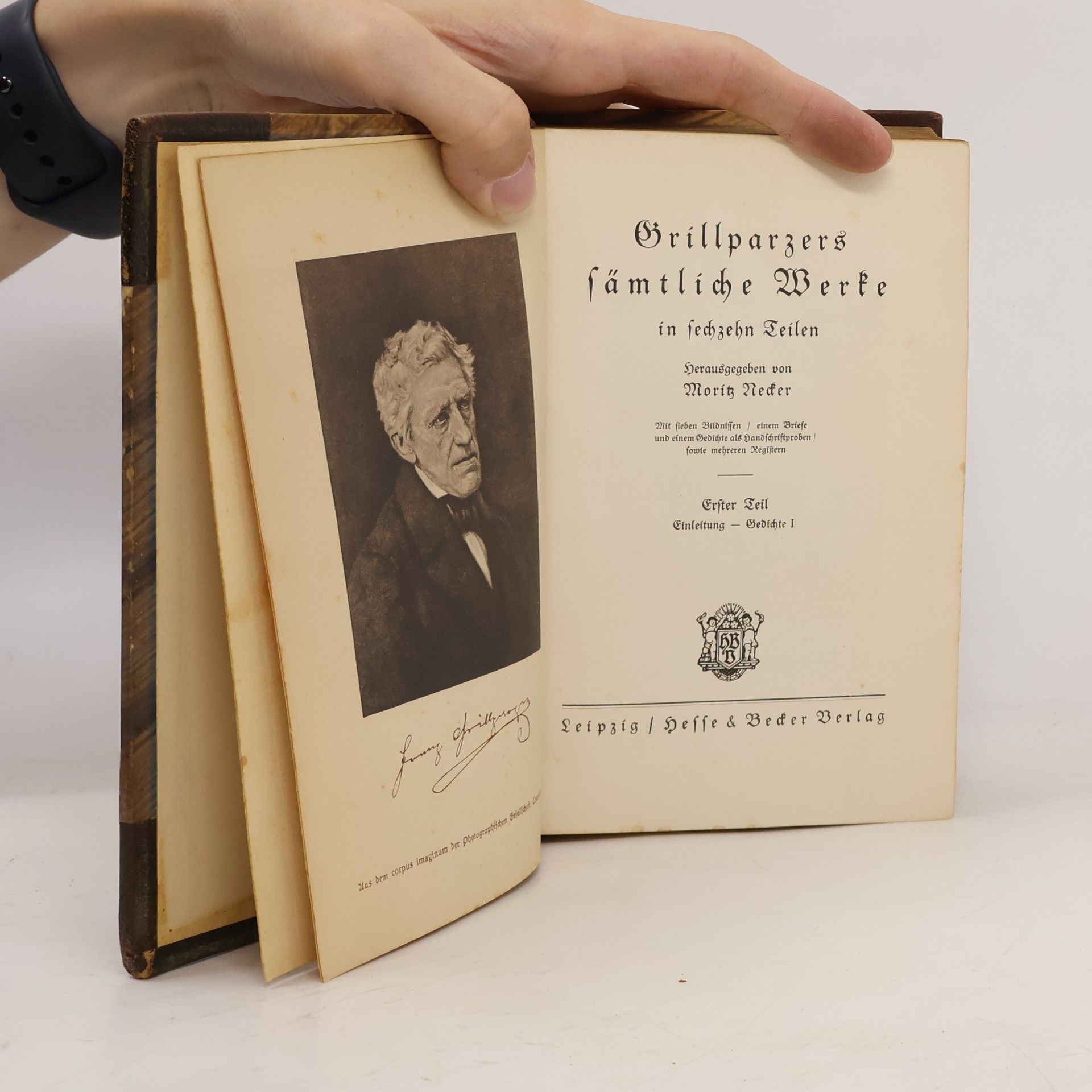 Franz Grillparzer Grillparzers sämtliche Werke
