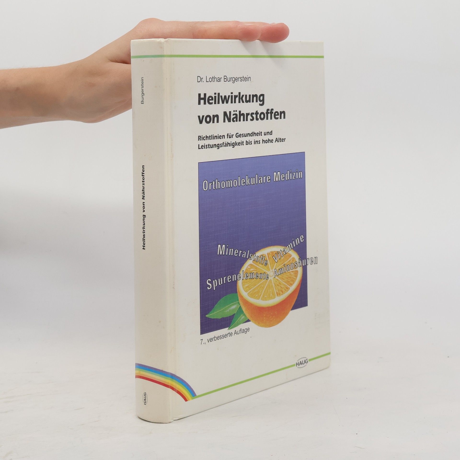 Lothar Burgerstein Heilwirkung von Nährstoffen