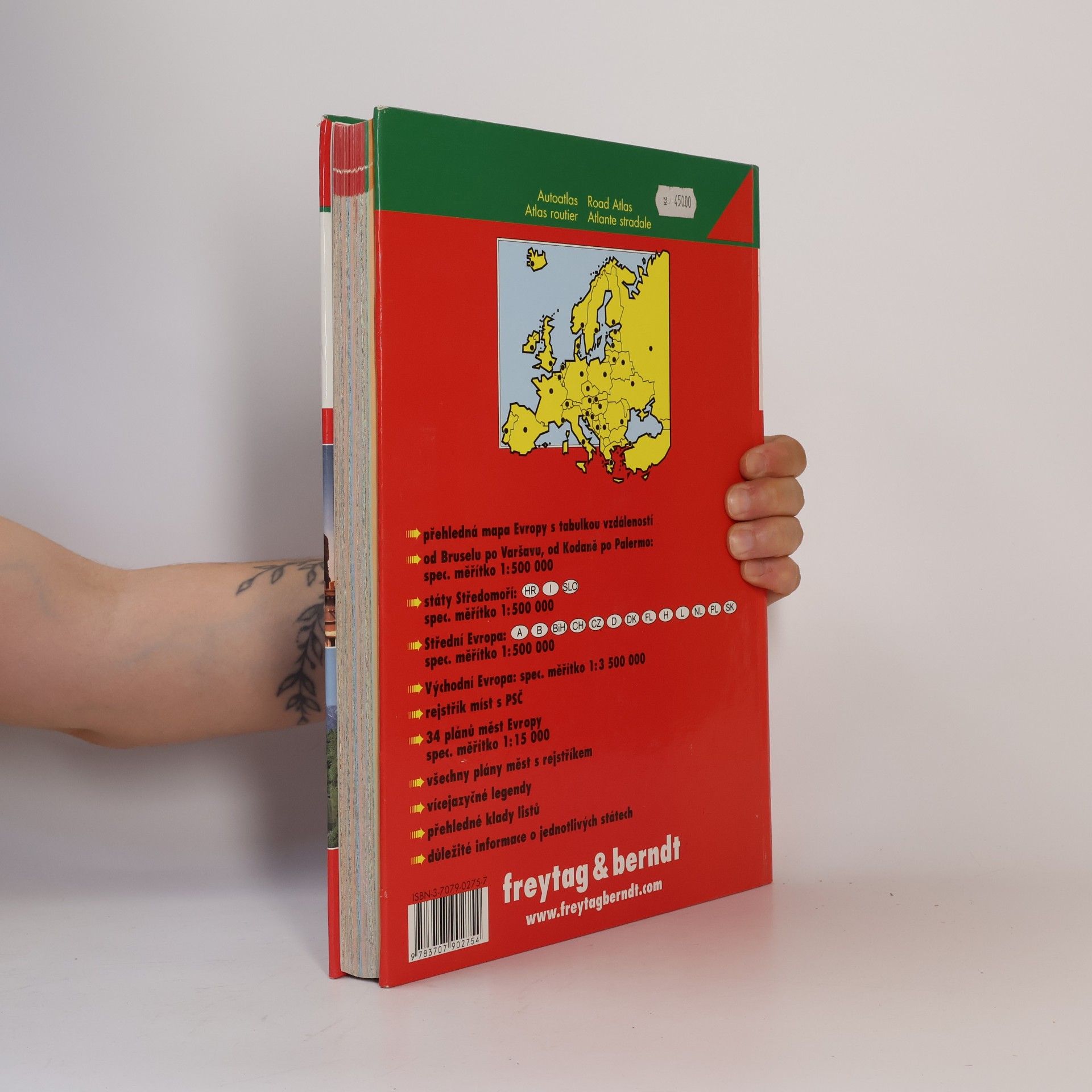 Autorenkollektiv Autoatlas Evropa 1:500 000. 1:3 500 000