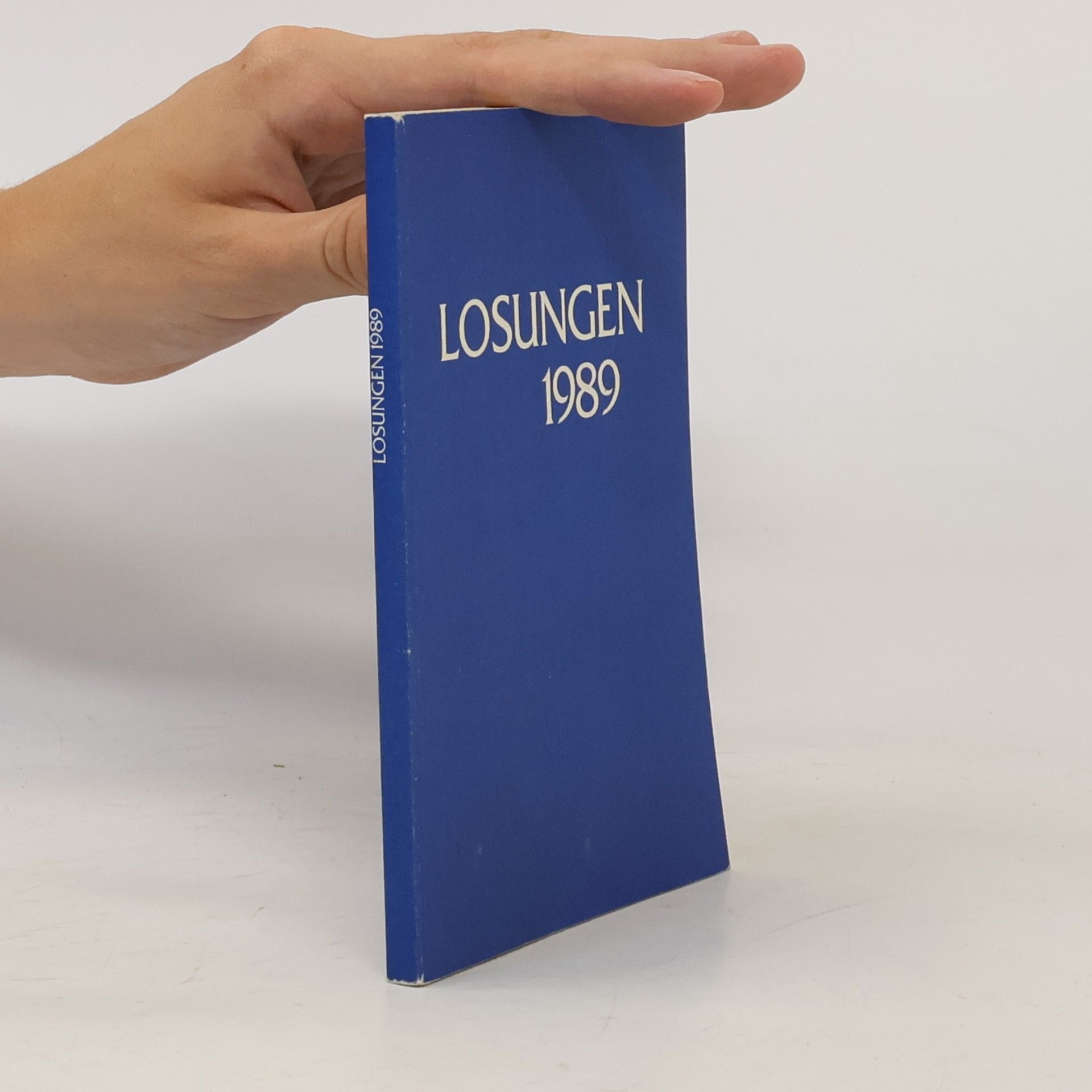 Direktion der Brüder-Unität in Herrnhut Losungen 1986
