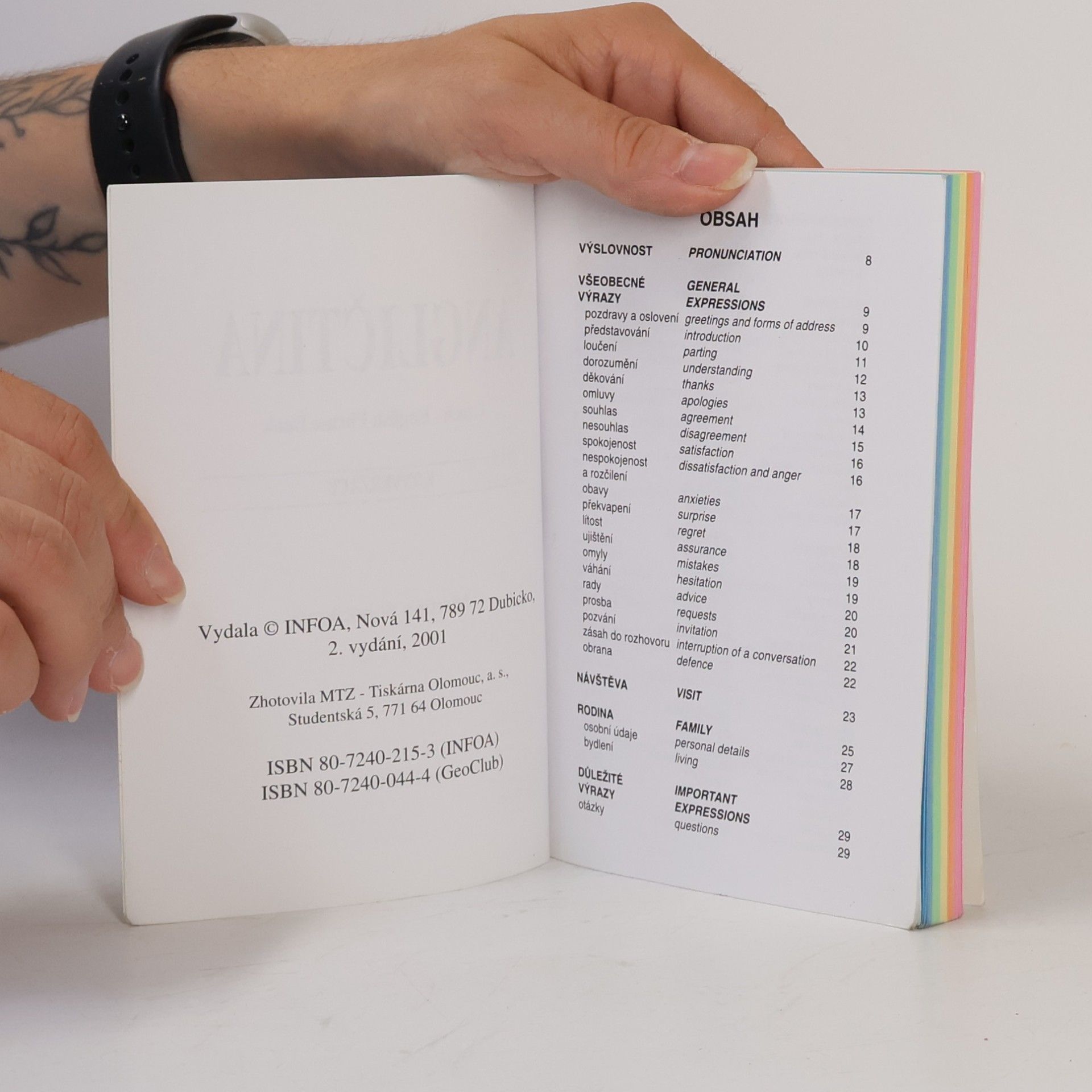 Martina Sobotíková Angličtina : Czech-English phrase book : konverzace