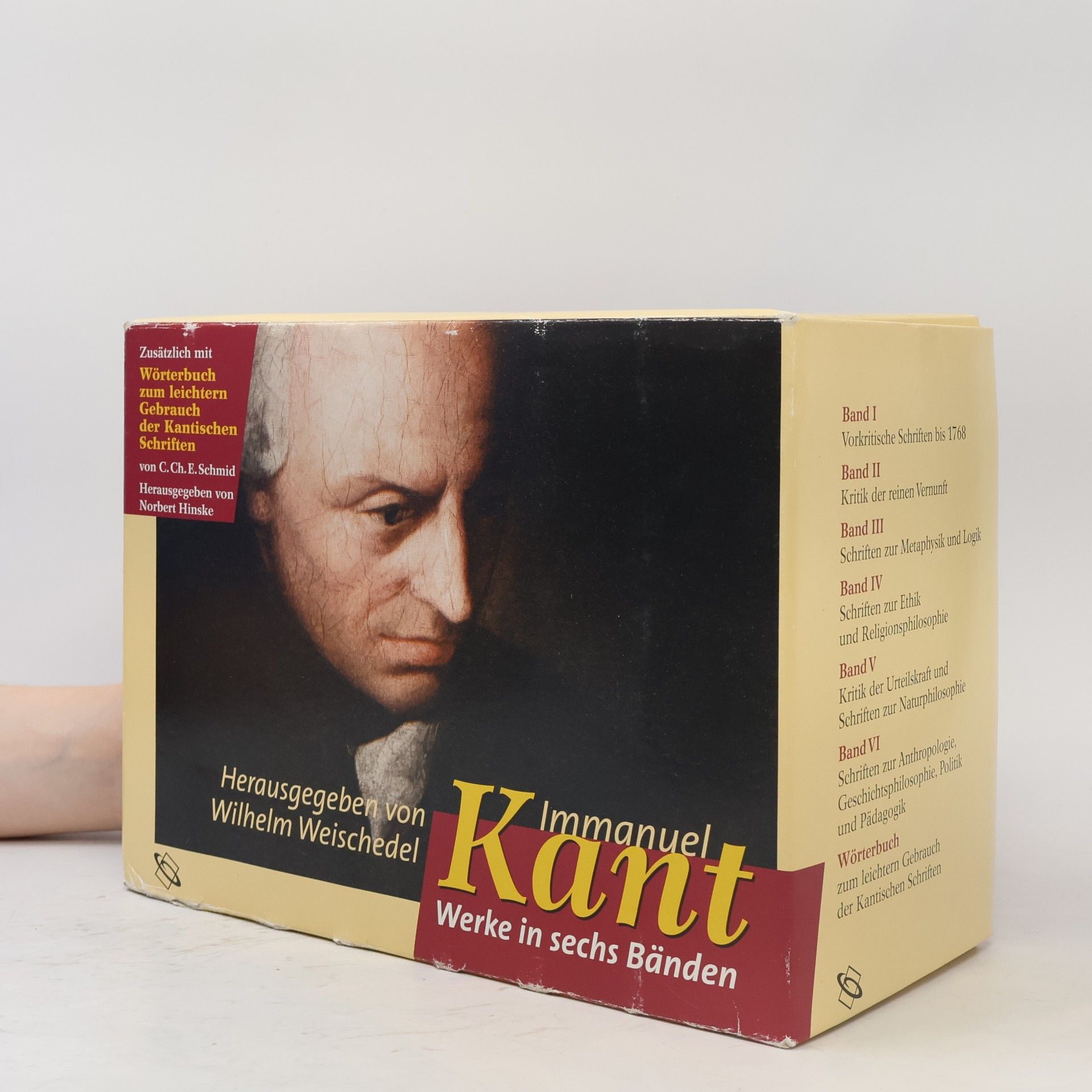 Carl Christian Erhard Schmid Immanuel Kant Werke in sechs Bänden. Wörterbuch zum leichteren Gebrauch der Kantischen Schriften