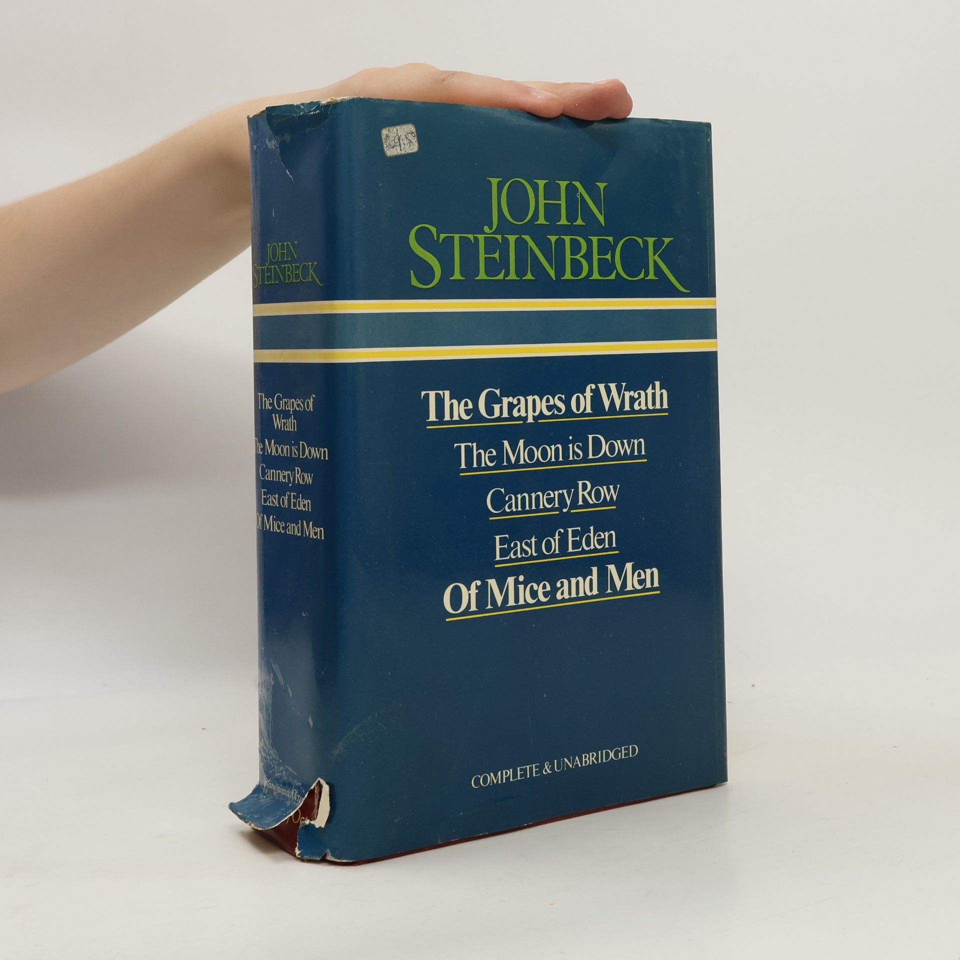 John Steinbeck The Grapes of Wrath/The Moon Is Down/Cannery Row/East of Eden/Of Mice And Men