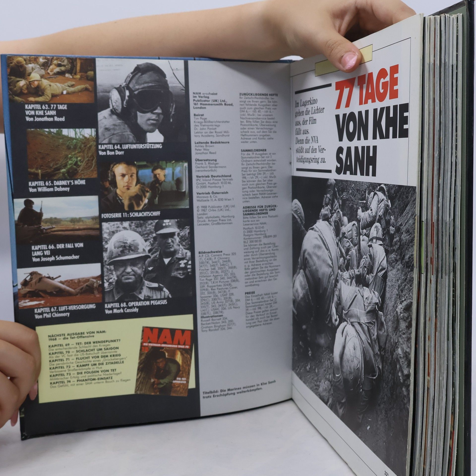 Kolektiv autorů NAM. Die Vietnam-Erfahrung 1965 - 75. 2