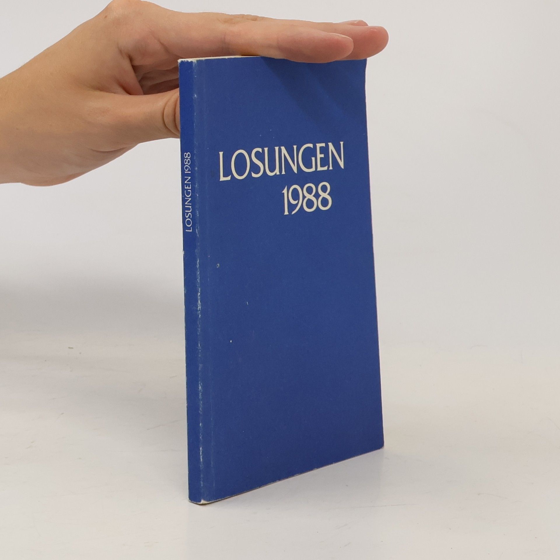 Direktion der Brüder-Unität in Herrnhut Losungen 1986