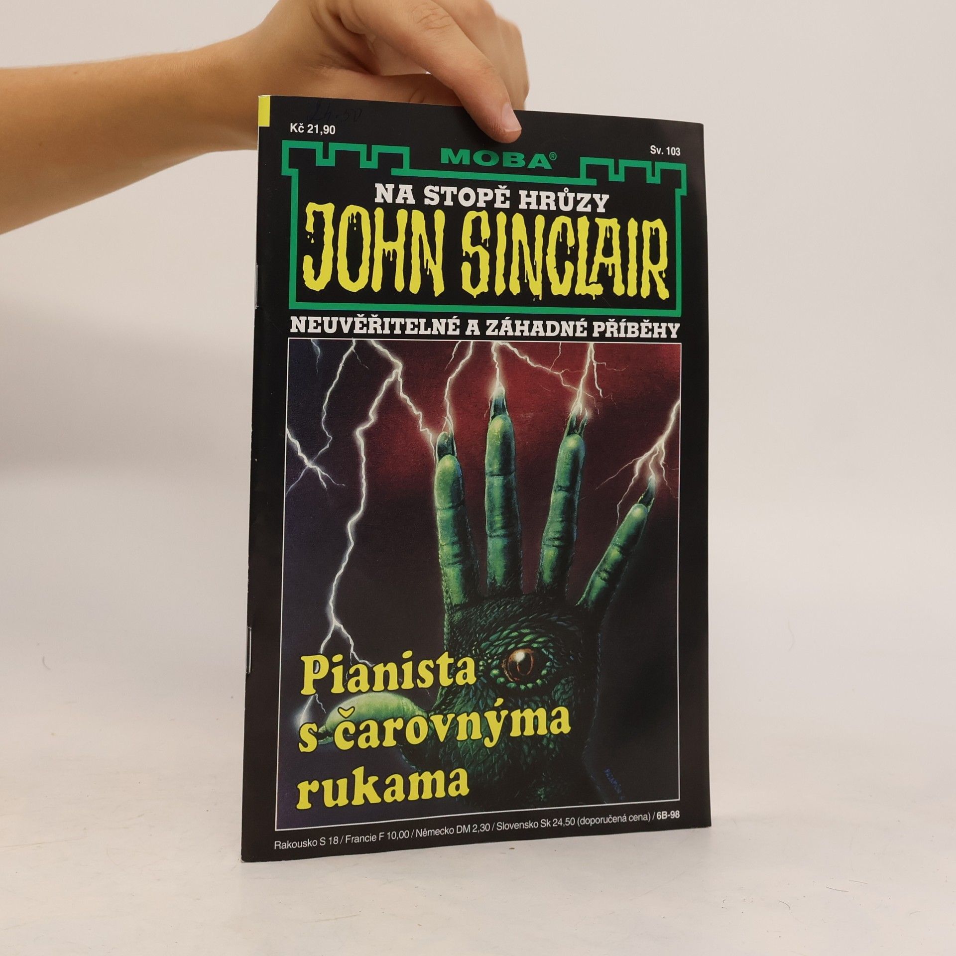 Jason Dark Pianista s čarovnýma rukama