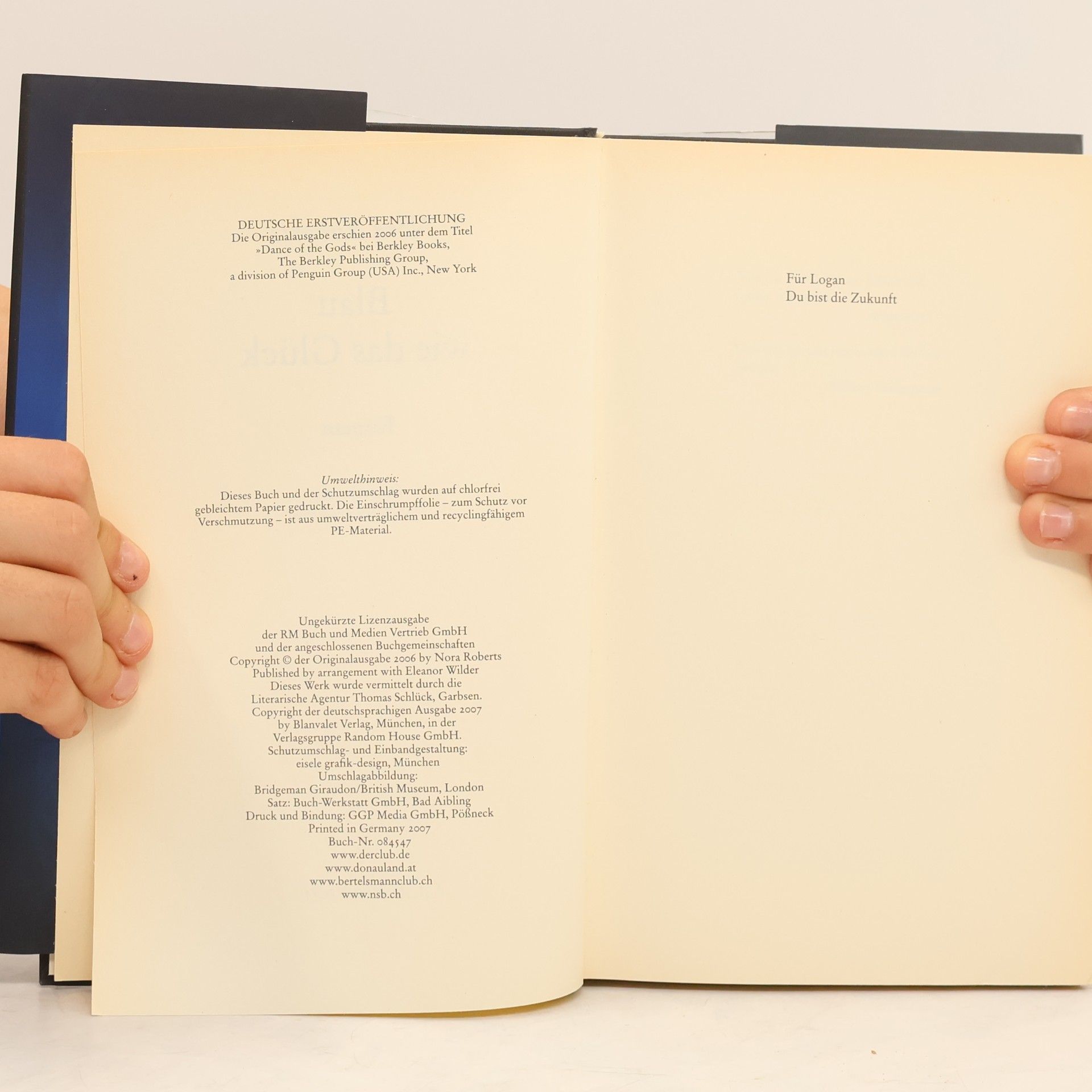 Nora Roberts Blau wie das Glück