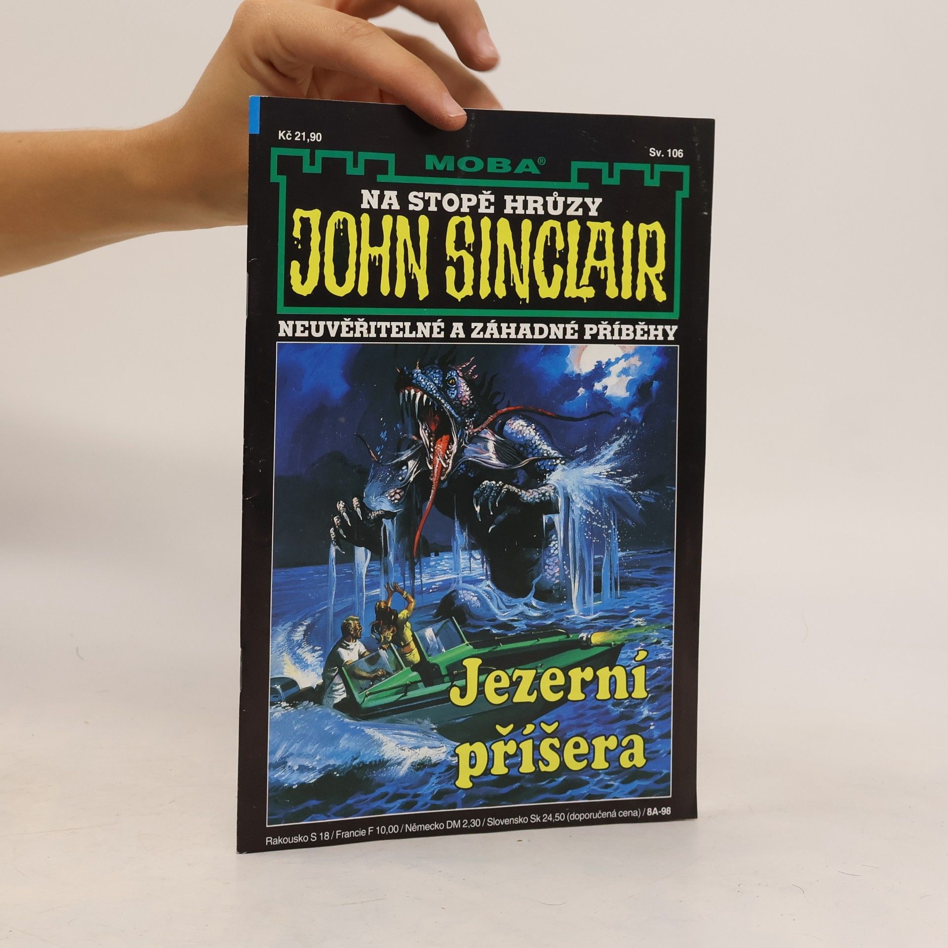 Alena Smolíková Na stopě hrůzy: John Sinclair - 106: Jezerní příšera