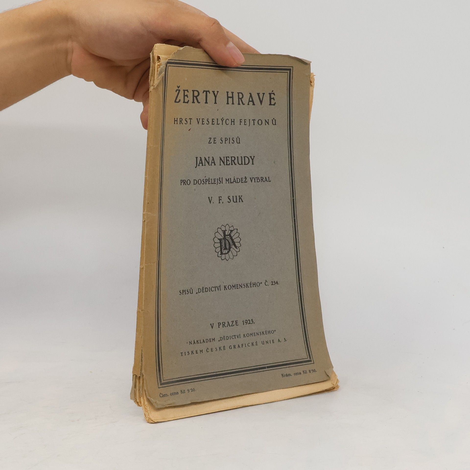 Václav František Suk Žerty hravé