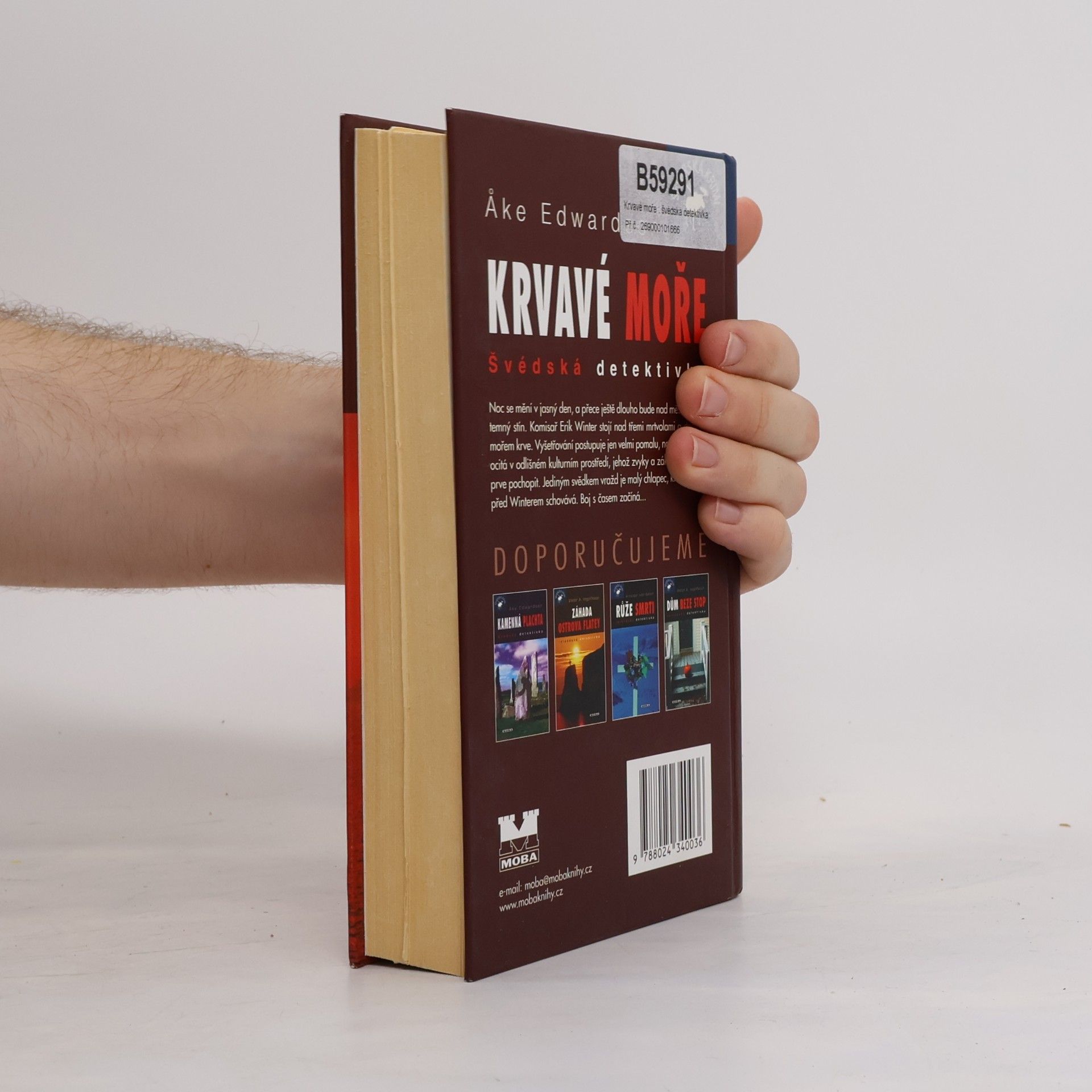 Åke Edwardson Krvavé moře : švédská detektivka