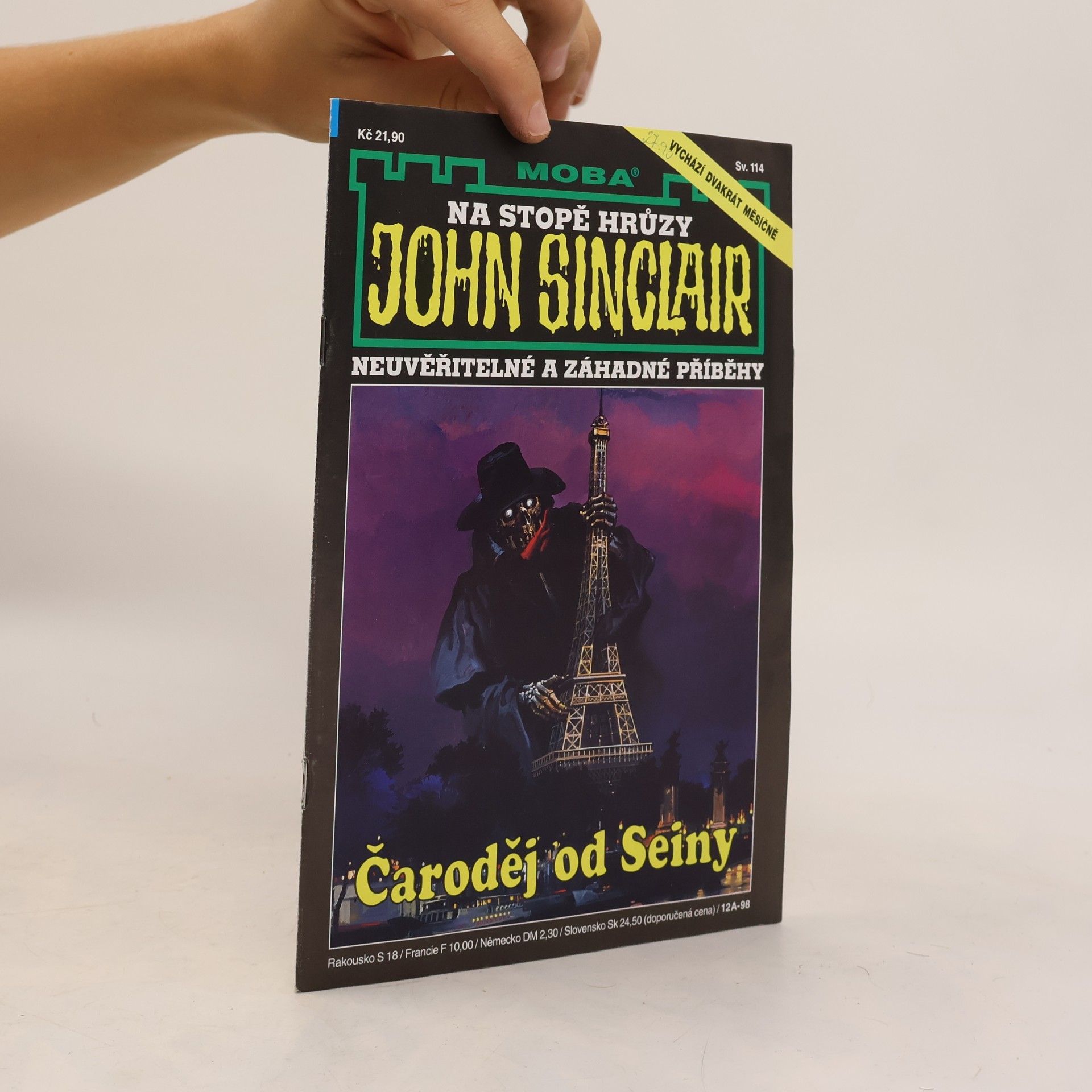 Jason Dark Čaroděj od Seiny