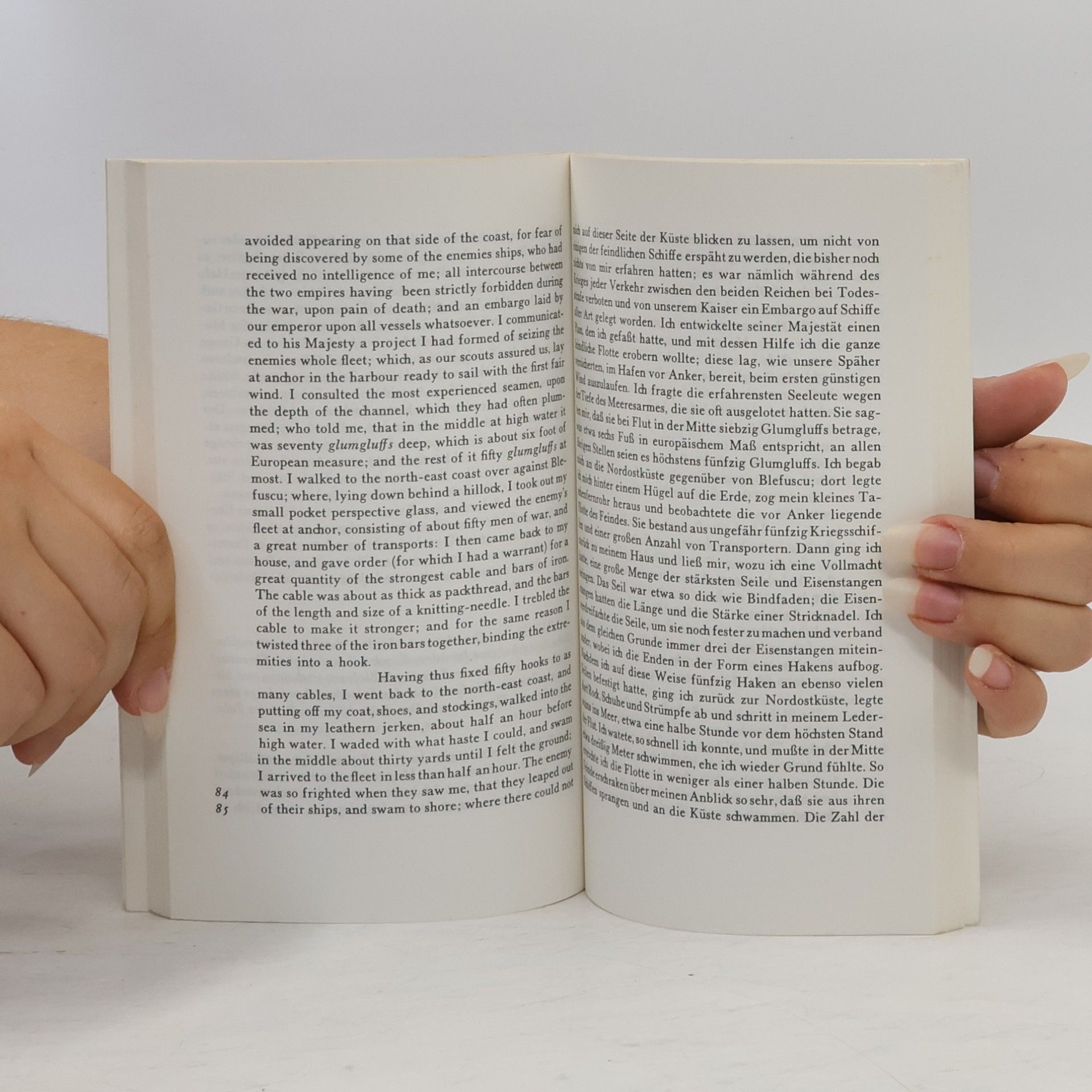 Jonathan Swift Gullivers Reise nach Lilliput / A Voyage to Lilliput. Englisch- Deutsch.