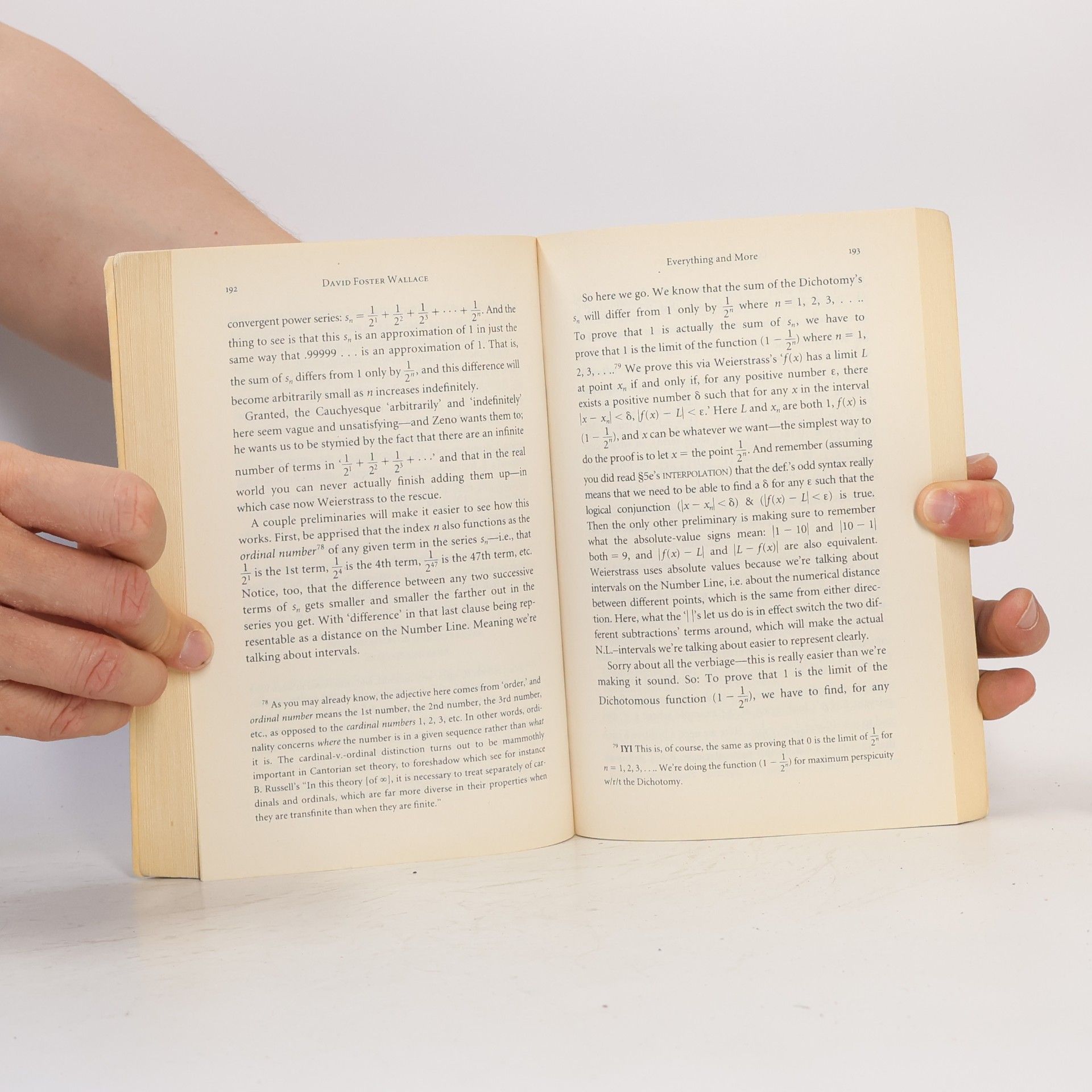David Foster Wallace Everything and More: A Compact History of Infinity