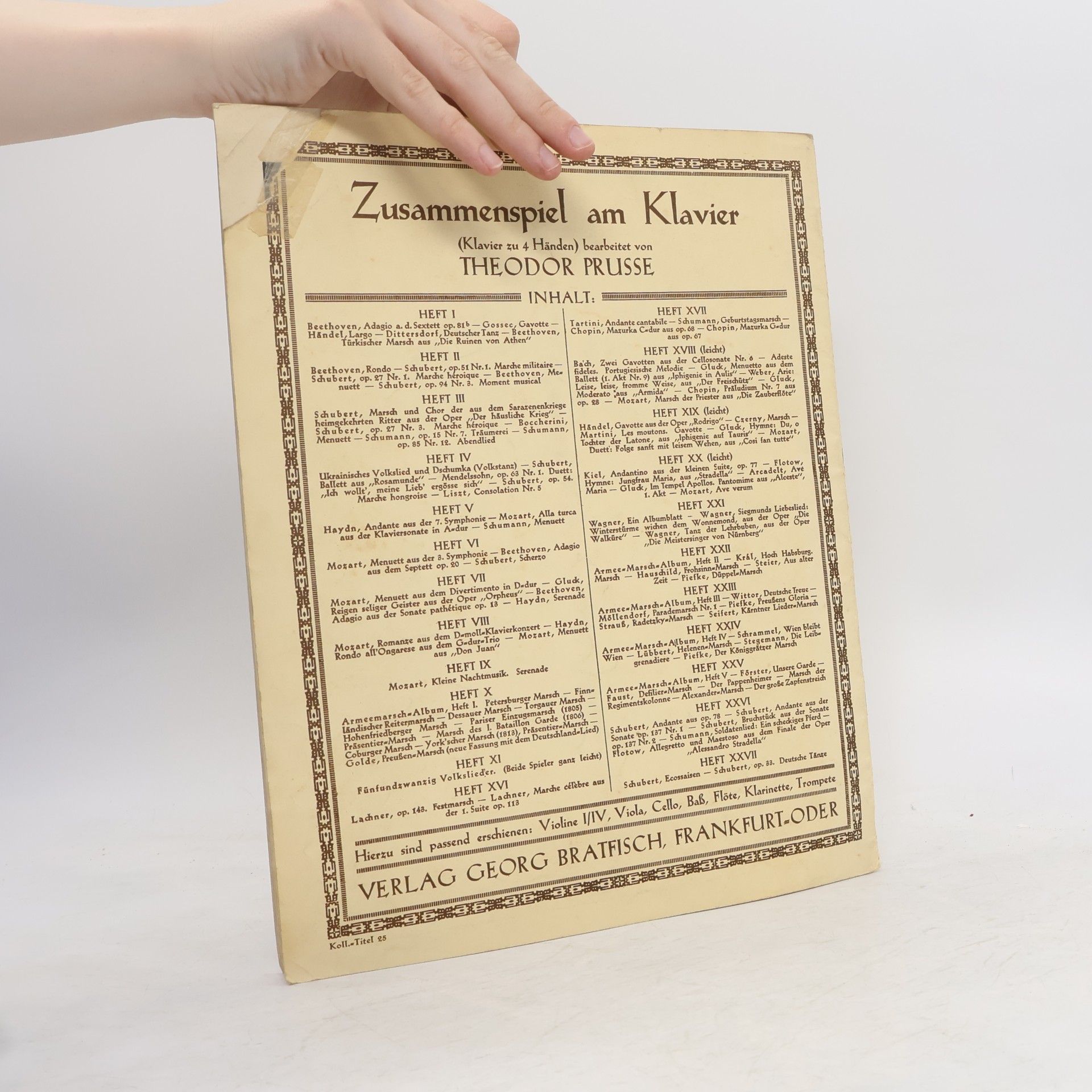 kolektiv Erstes Zusammenspiel am Klavier